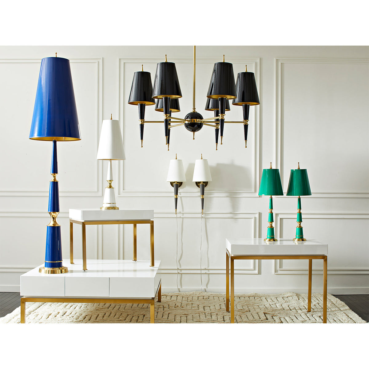 Versailles Sconce with Fabric Shade