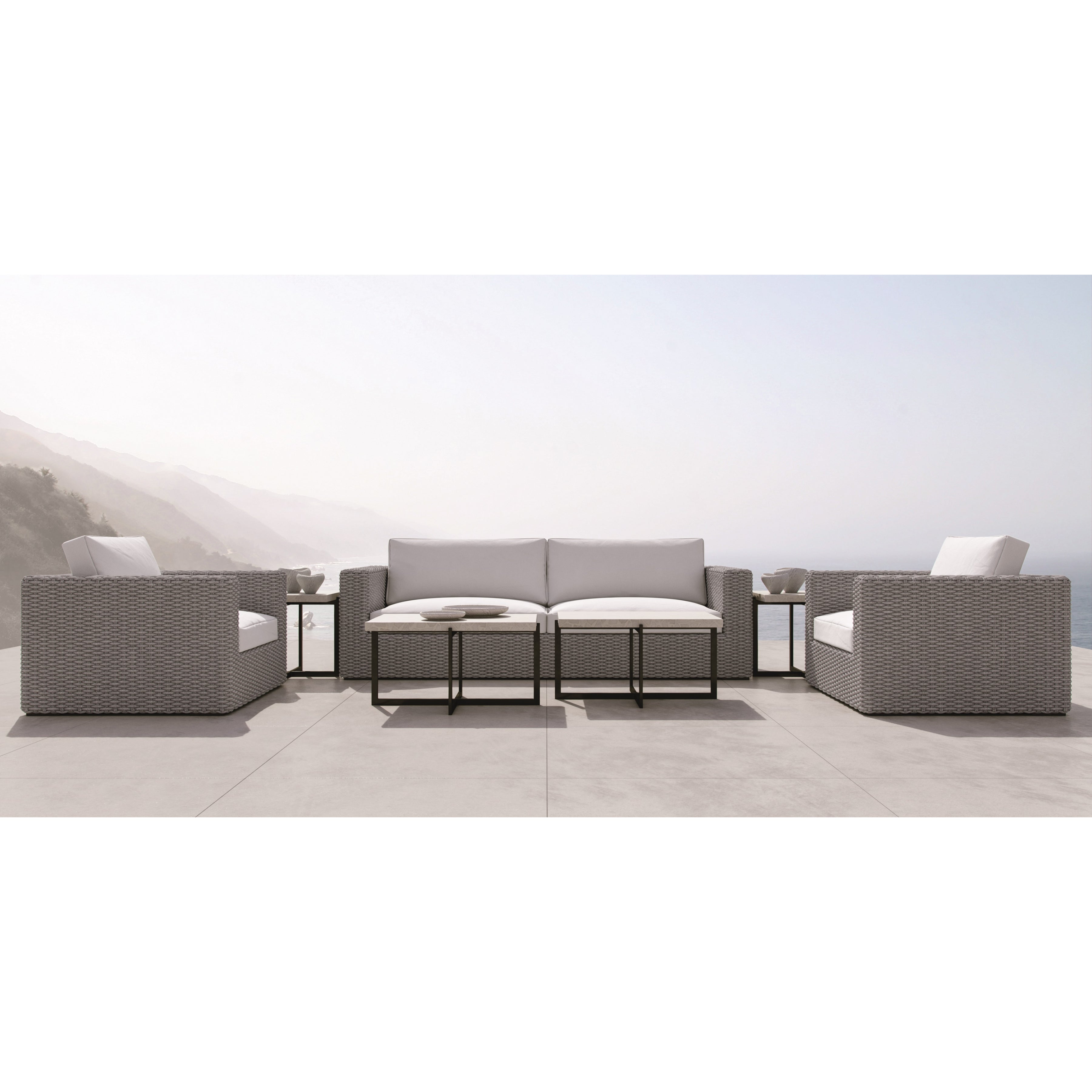 Stillwater Large Outdoor Cocktail Table by Bernhardt