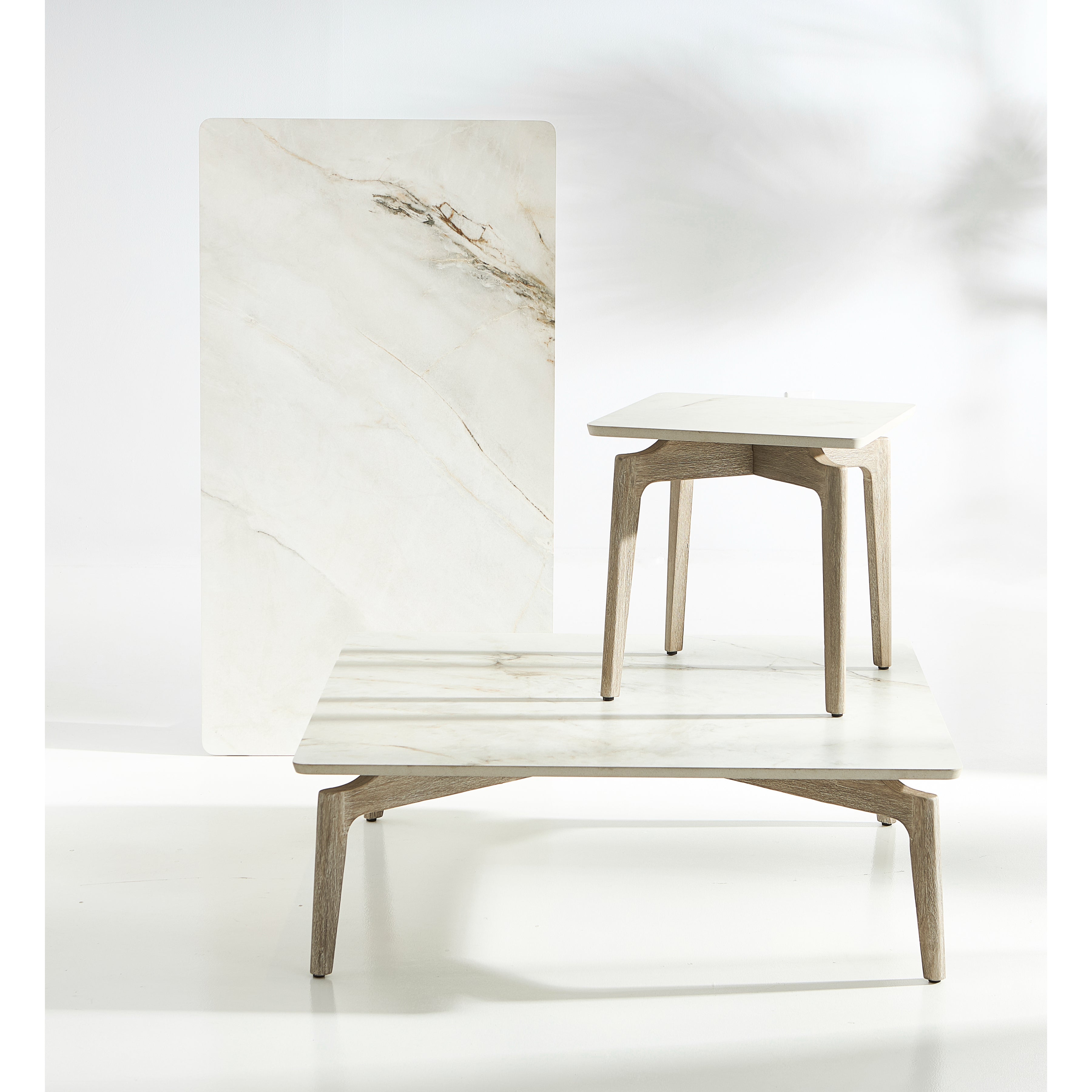 Aurora Square Outdoor Cocktail Table by Bernhardt