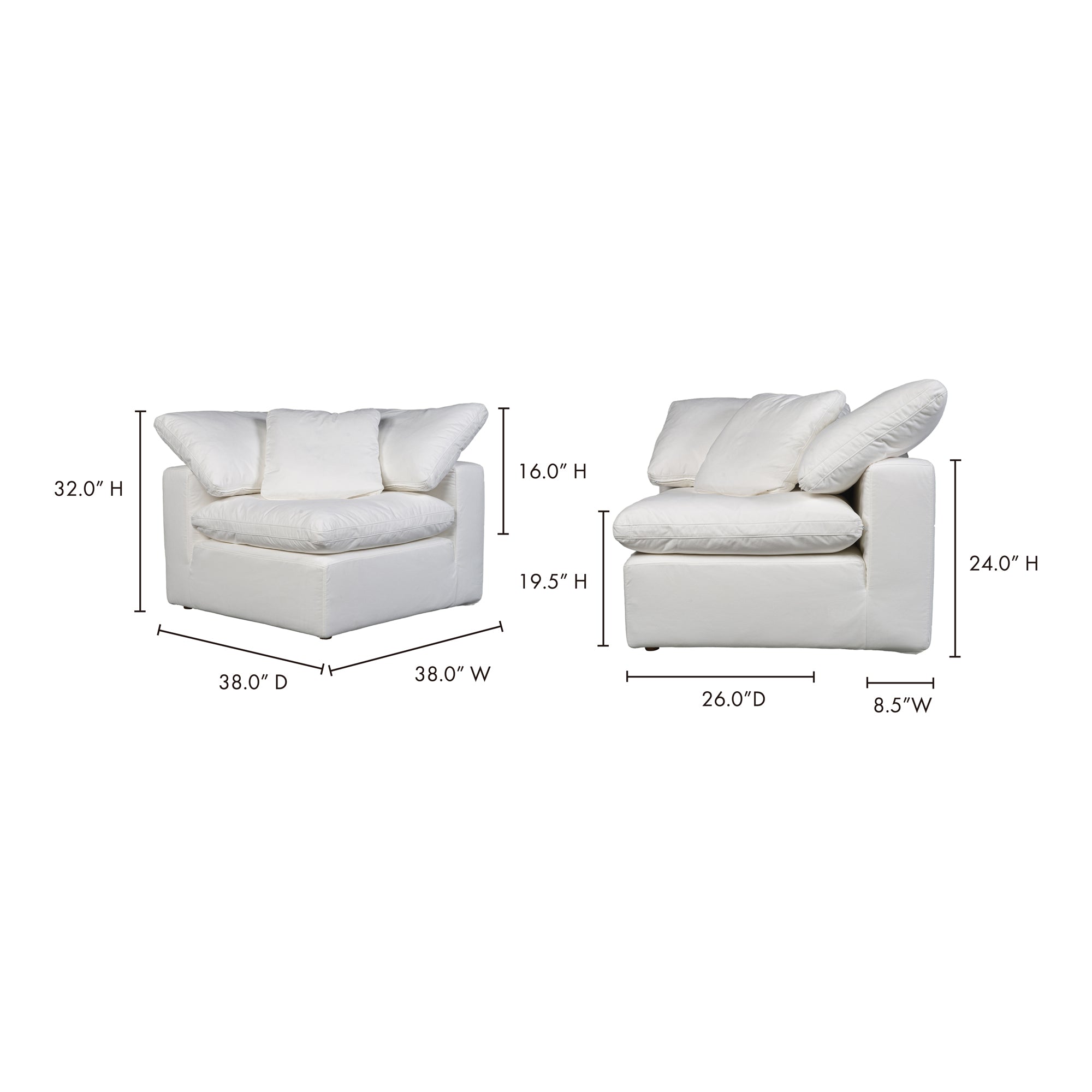 Terra Condo Corner Chair Corner Chair Moe's    Four Hands, Mid Century Modern Furniture, Old Bones Furniture Company, Old Bones Co, Modern Mid Century, Designer Furniture, Furniture Sale, Warehouse Furniture Sale, Terra Condo Corner Chair Sale, https://www.oldbonesco.com/