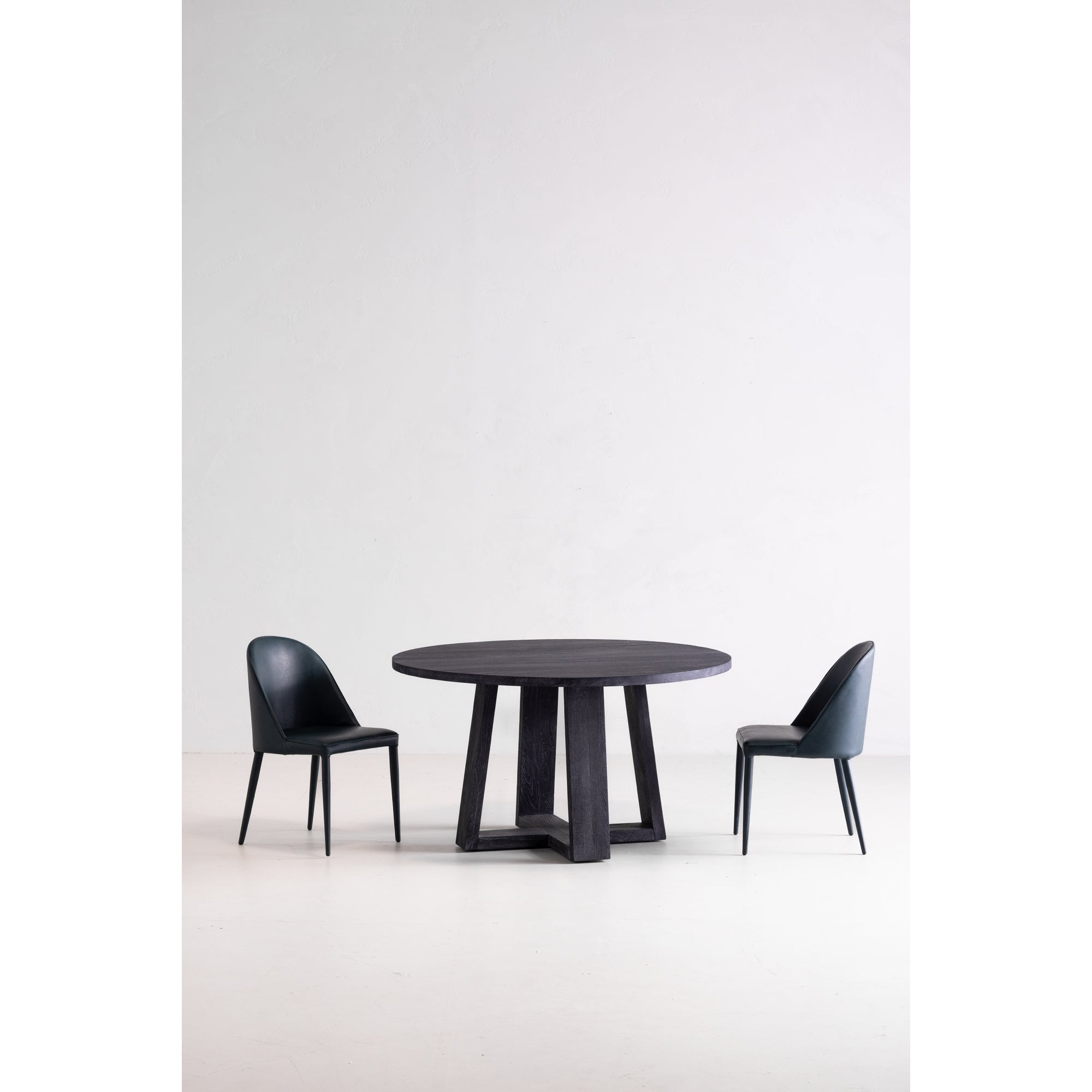 Burton Dining Chair Dark Teal Vegan Leather-Set of Two Dining Chairs Moe's    Four Hands, Mid Century Modern Furniture, Old Bones Furniture Company, Old Bones Co, Modern Mid Century, Designer Furniture, Furniture Sale, Warehouse Furniture Sale, Burton Dining Chair Dark Teal Vegan Leather-Set of Two Sale, https://www.oldbonesco.com/