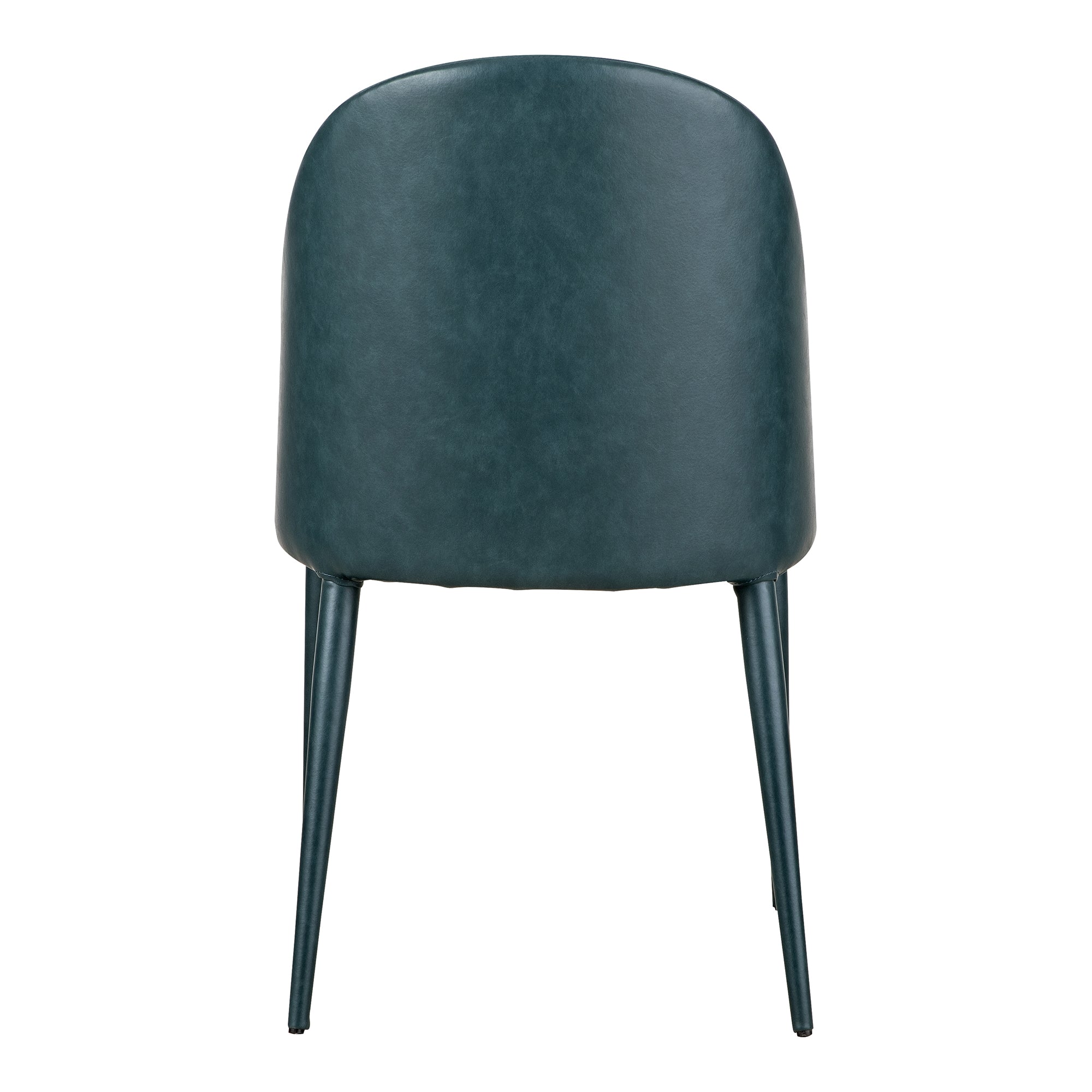 Burton Dining Chair Dark Teal Vegan Leather-Set of Two Dining Chairs Moe's    Four Hands, Mid Century Modern Furniture, Old Bones Furniture Company, Old Bones Co, Modern Mid Century, Designer Furniture, Furniture Sale, Warehouse Furniture Sale, Burton Dining Chair Dark Teal Vegan Leather-Set of Two Sale, https://www.oldbonesco.com/