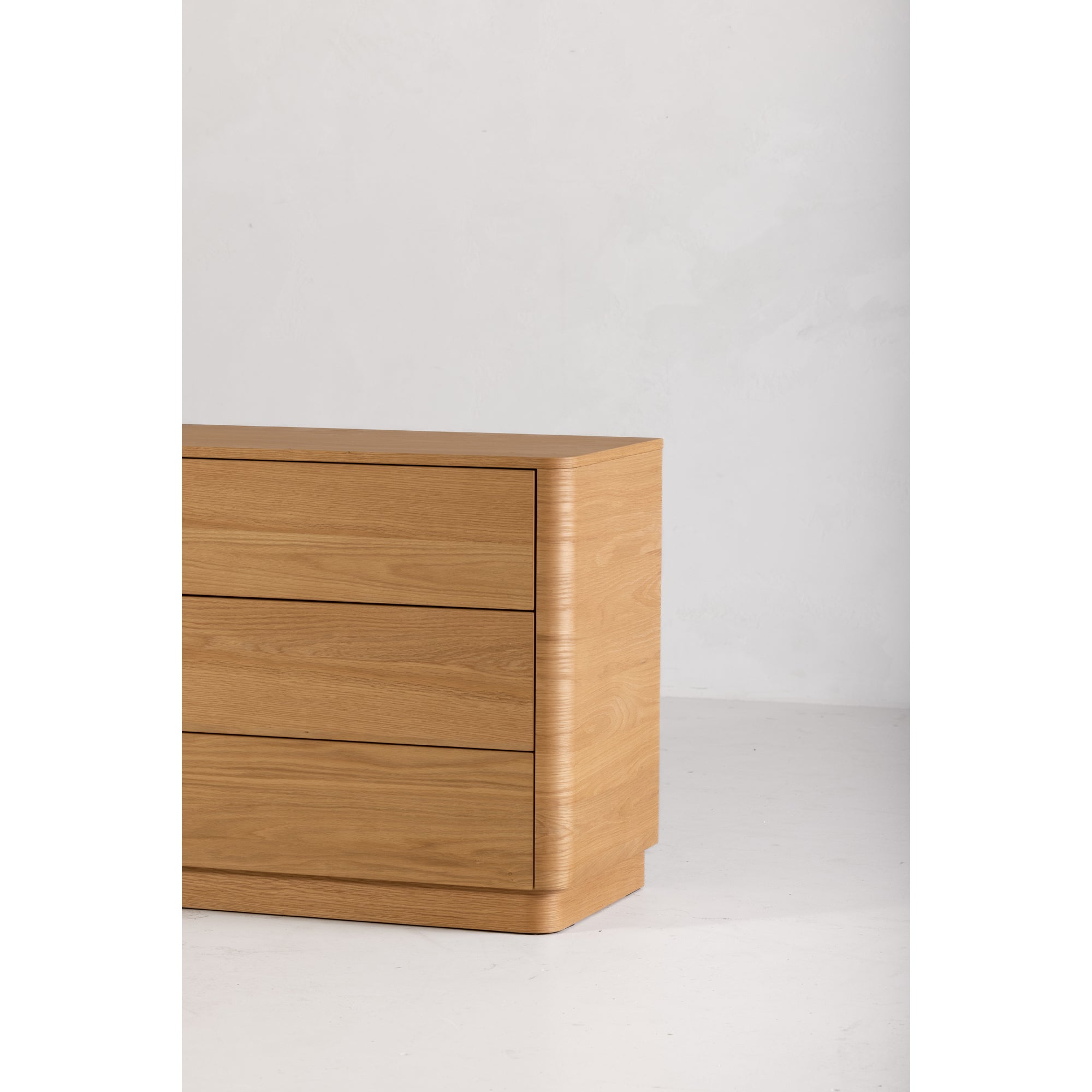 Round Off Dresser - Walnut Round Off Dresser - Walnut