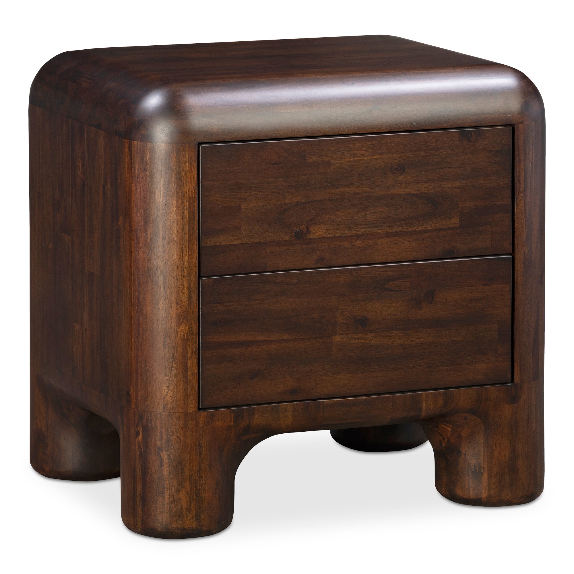 NEIGHB×OLDJ お香 BROWN Rowan Nightstand Dark Brown