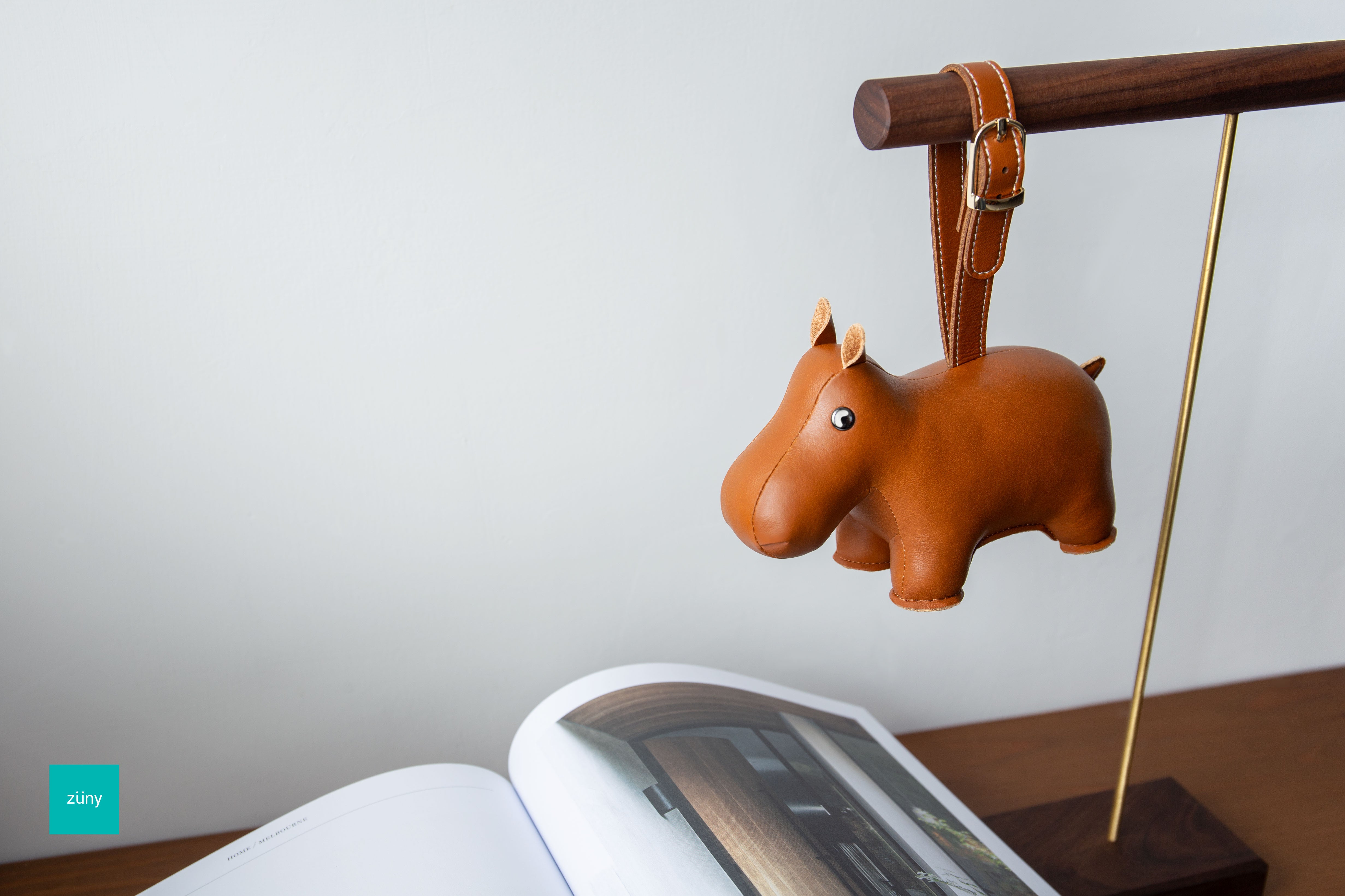 Hippo Bag Charm