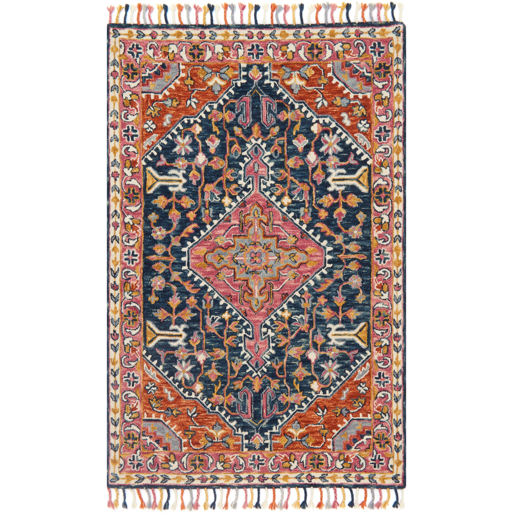 Loloi Zharah Navy/Multi Rug
