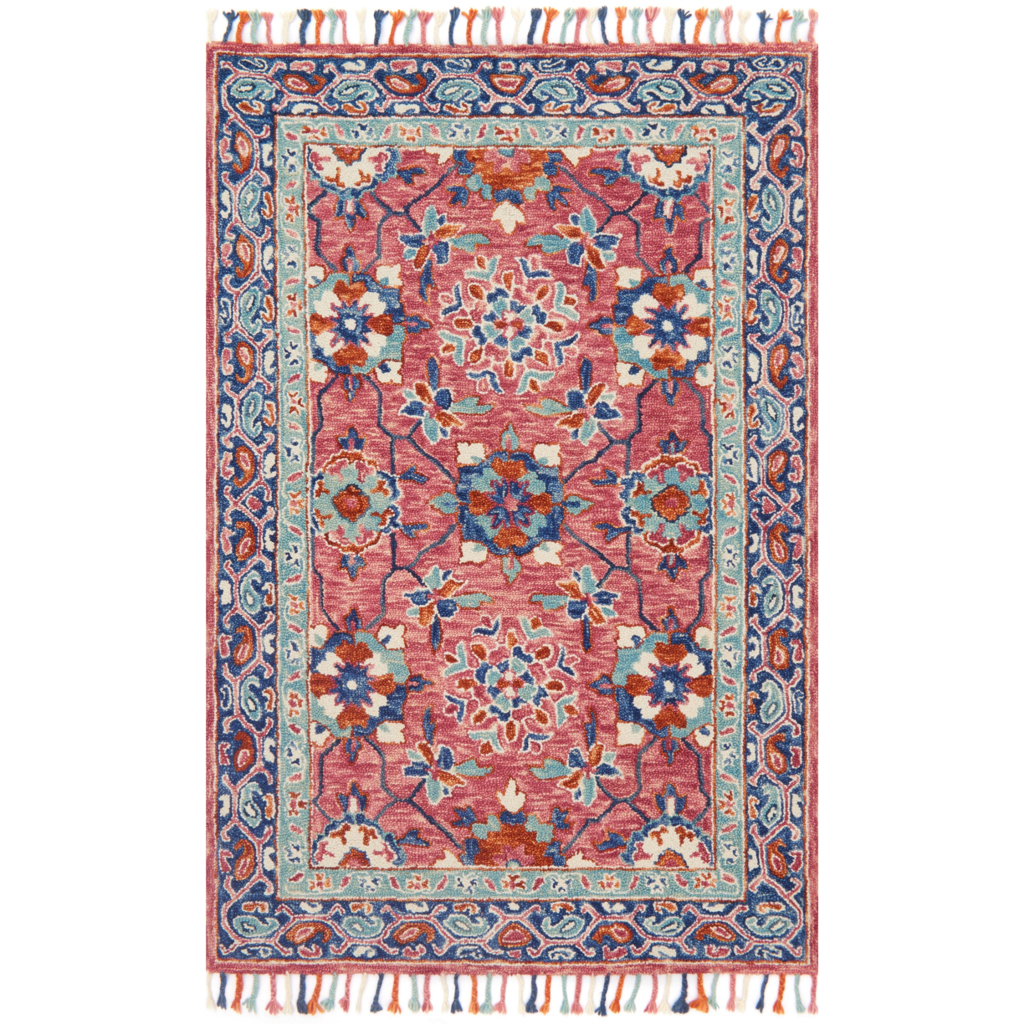 Loloi Zharah Rose/Denim Rug