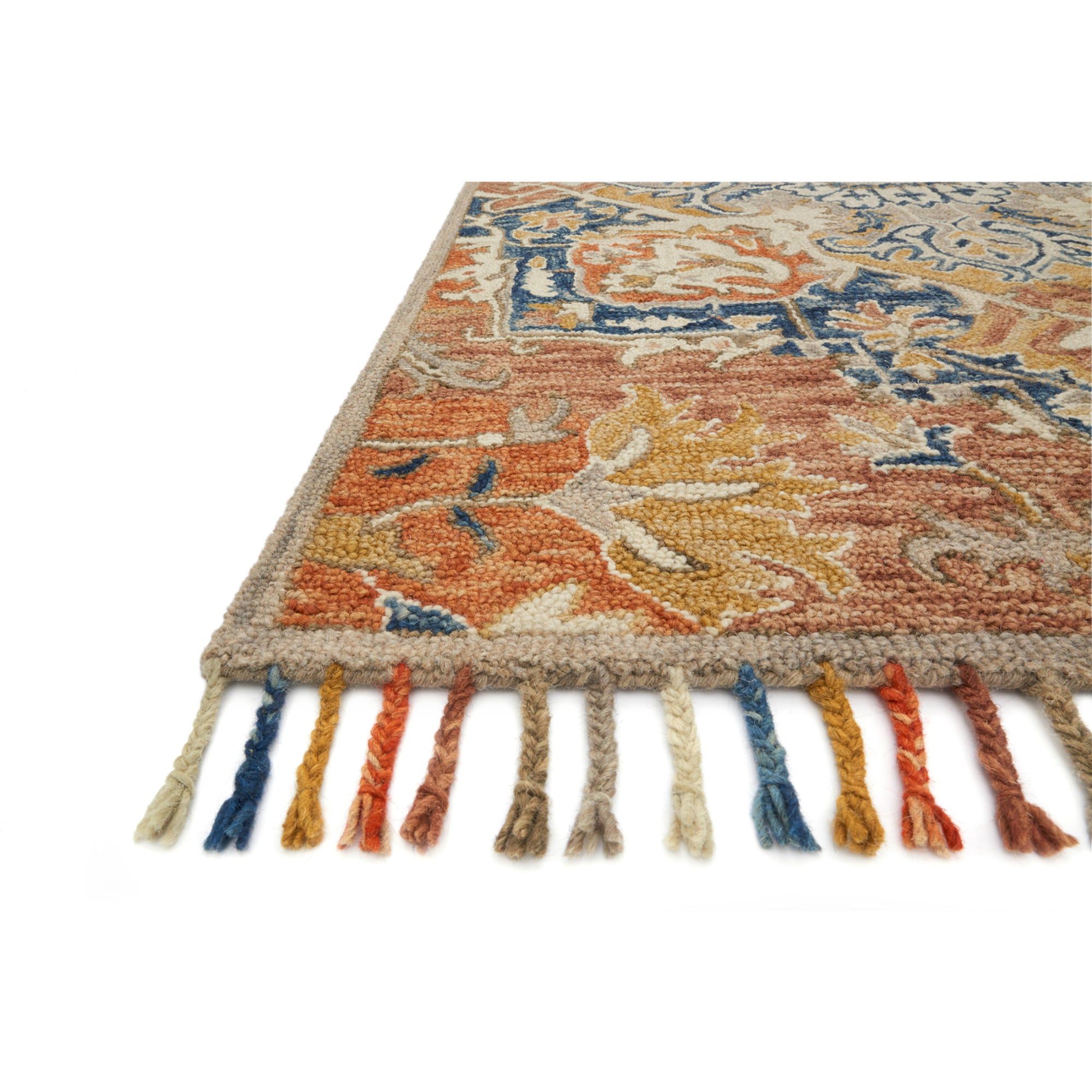 Loloi Zharah Rust/Blue Rug