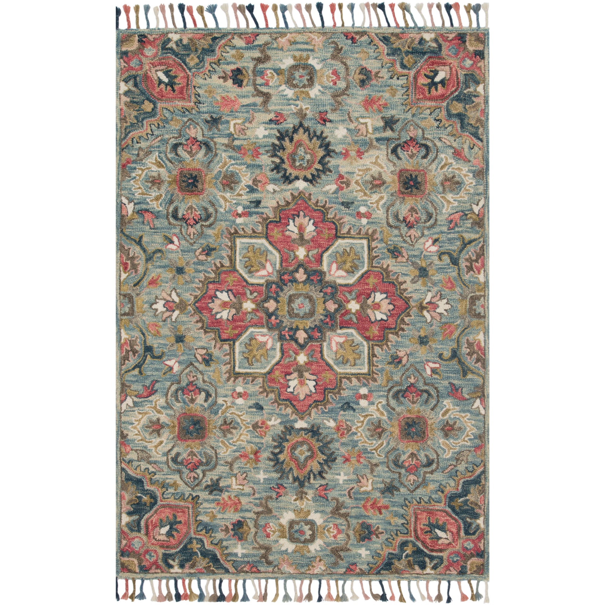 Loloi Zharah Light Blue/Multi Rug