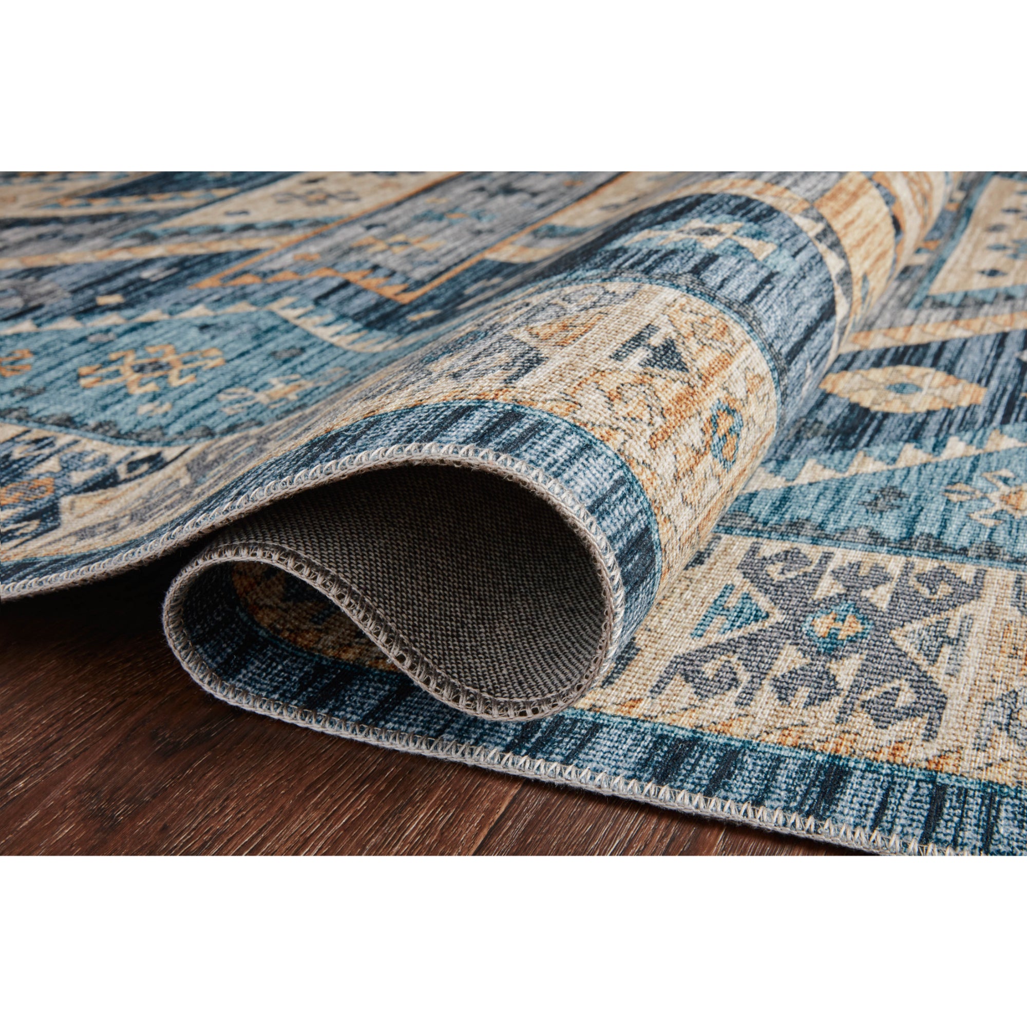 Loloi Zion Ocean/Gold Rug