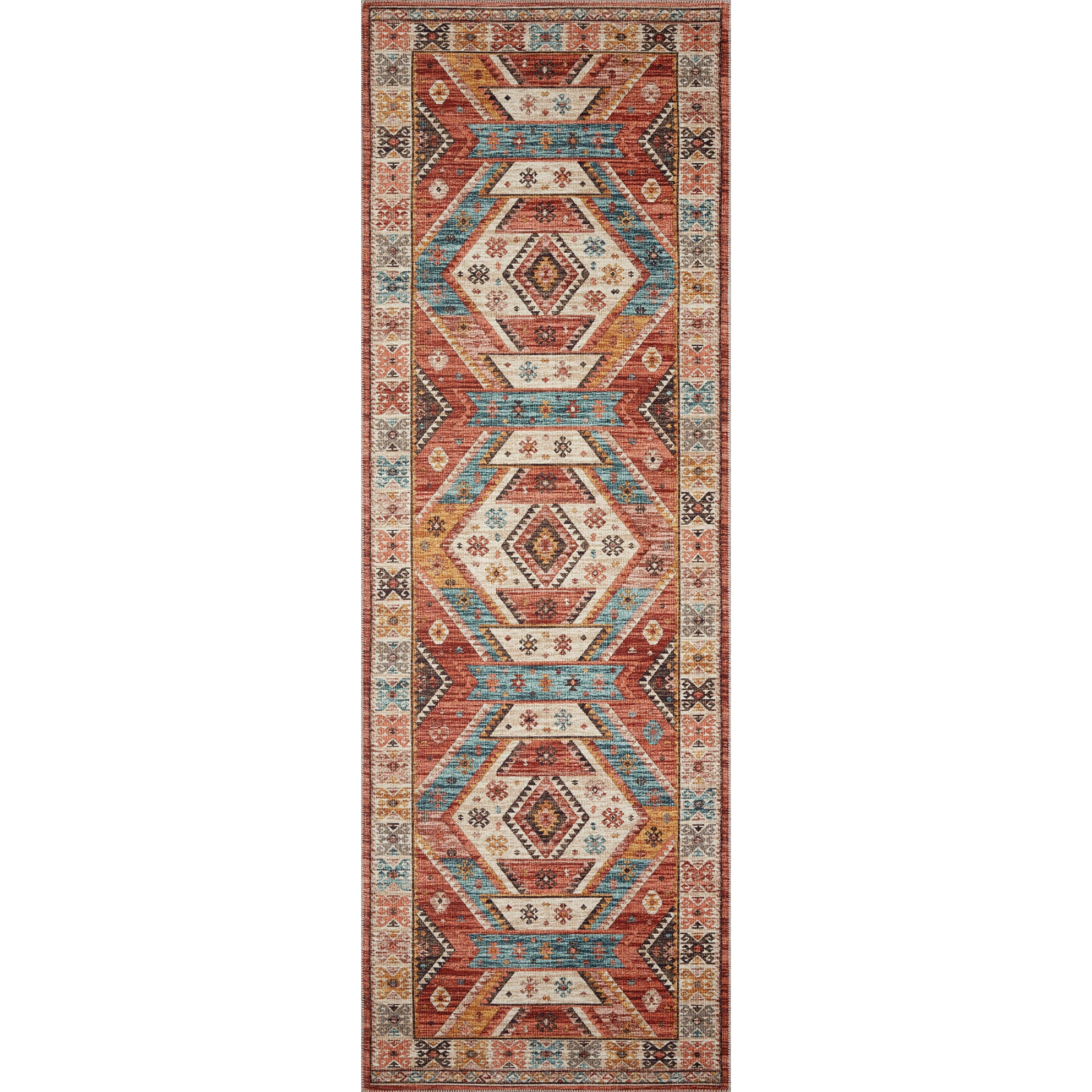 Loloi Zion Red/Multi Rug