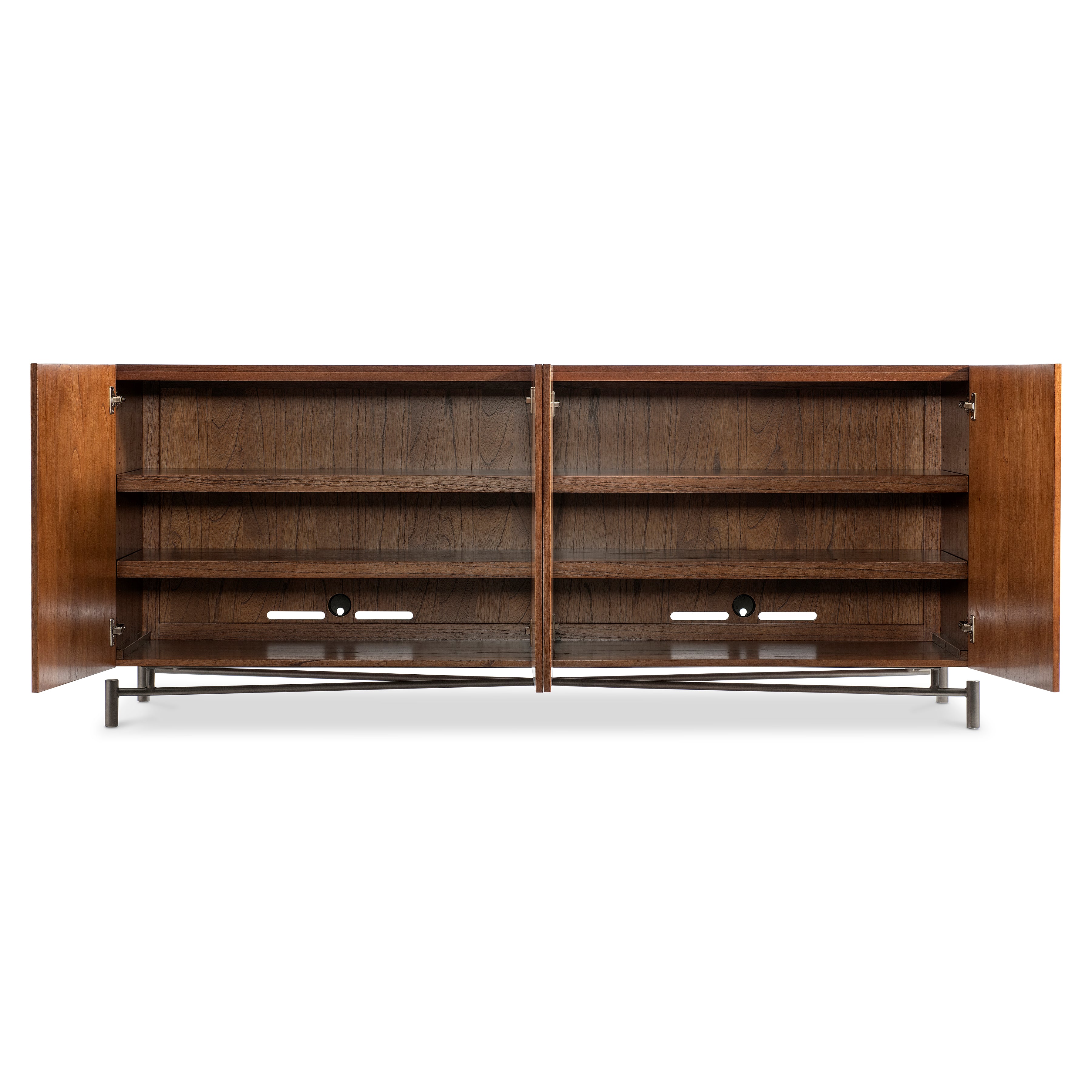 Brasea Wooden Entertainment Credenza by Bernhardt