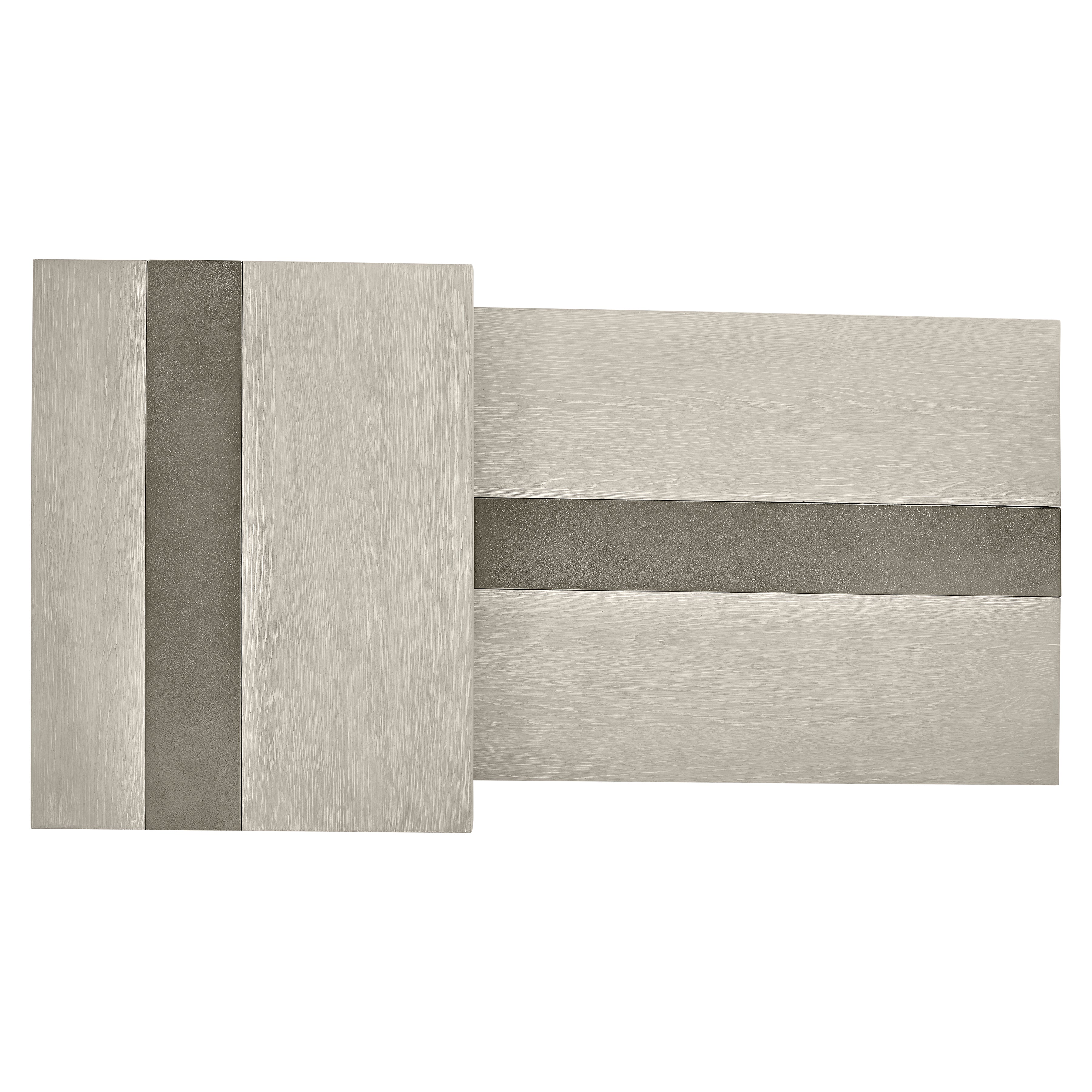 Tempo Metal Base Cocktail Table by Bernhardt