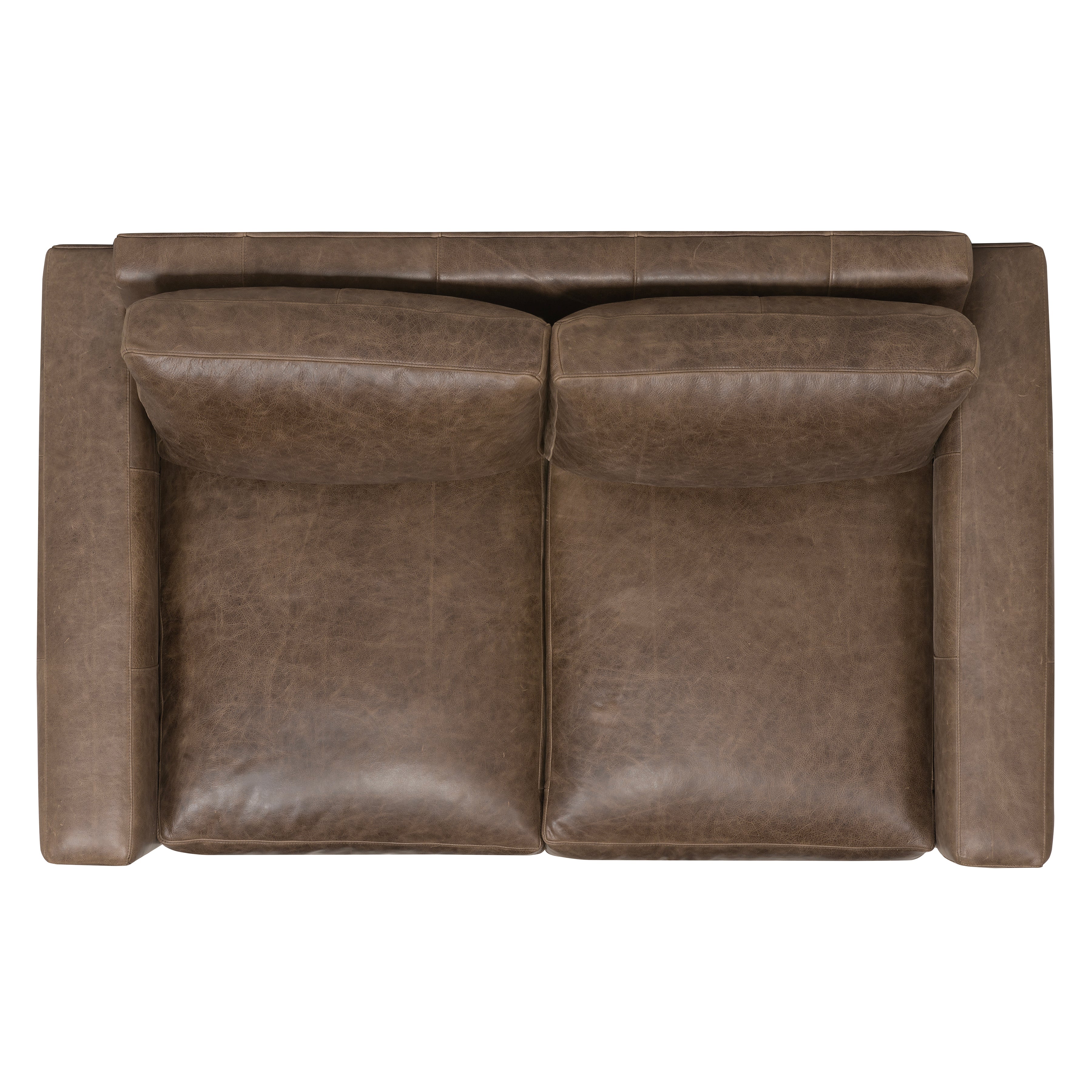 Dawkins Leather Loveseat by Bernhardt