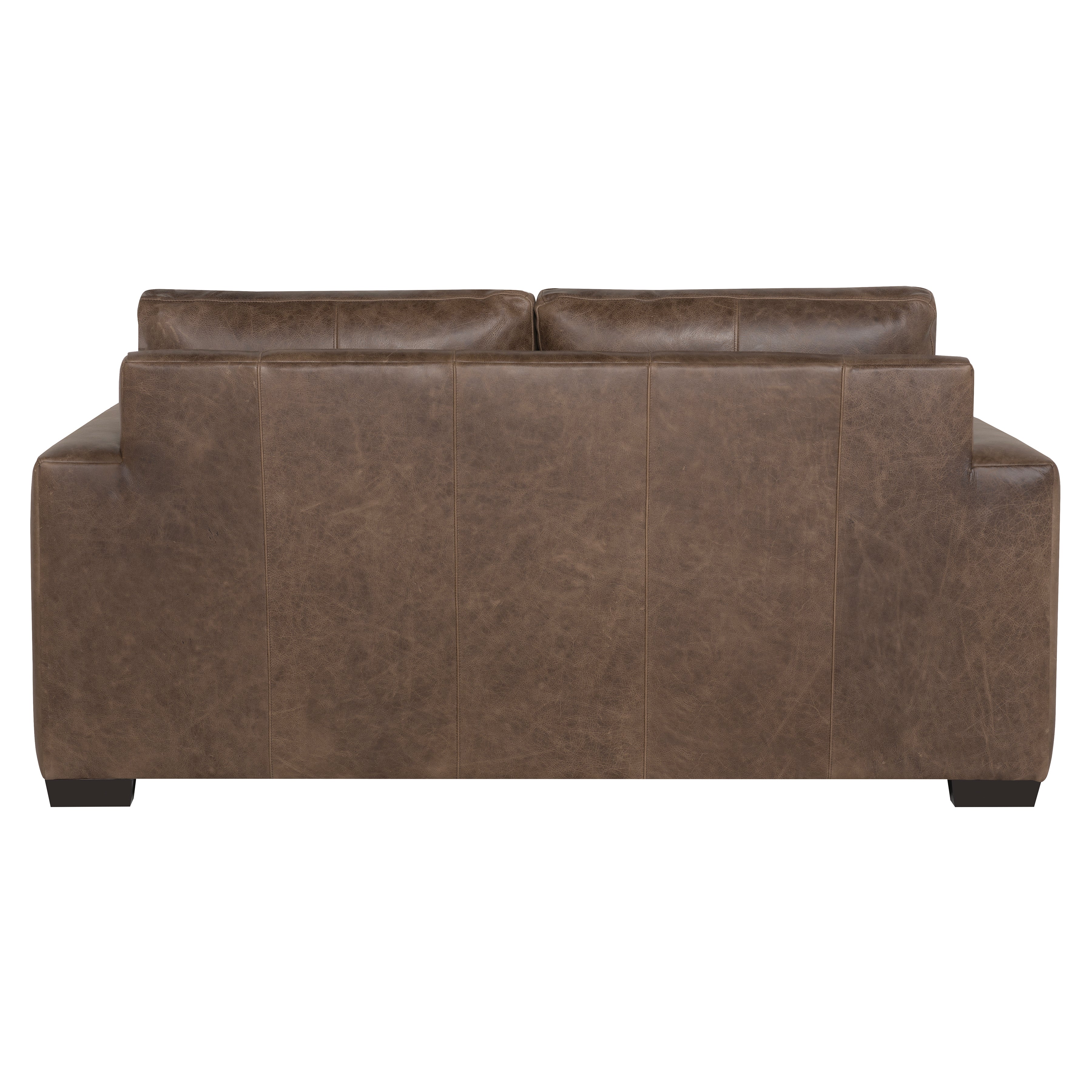 Dawkins Leather Loveseat by Bernhardt