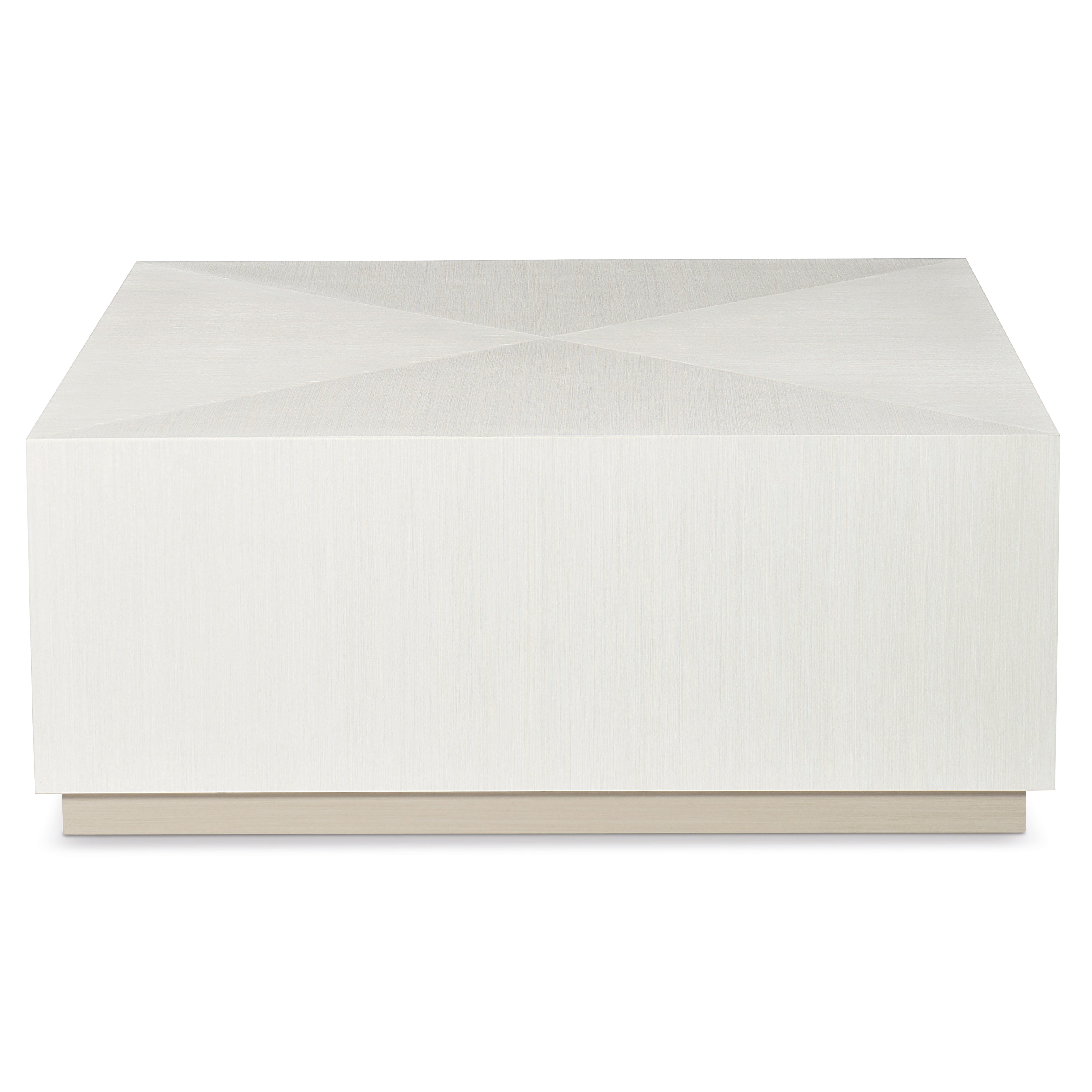 Axiom Square Cocktail Table by Bernhardt