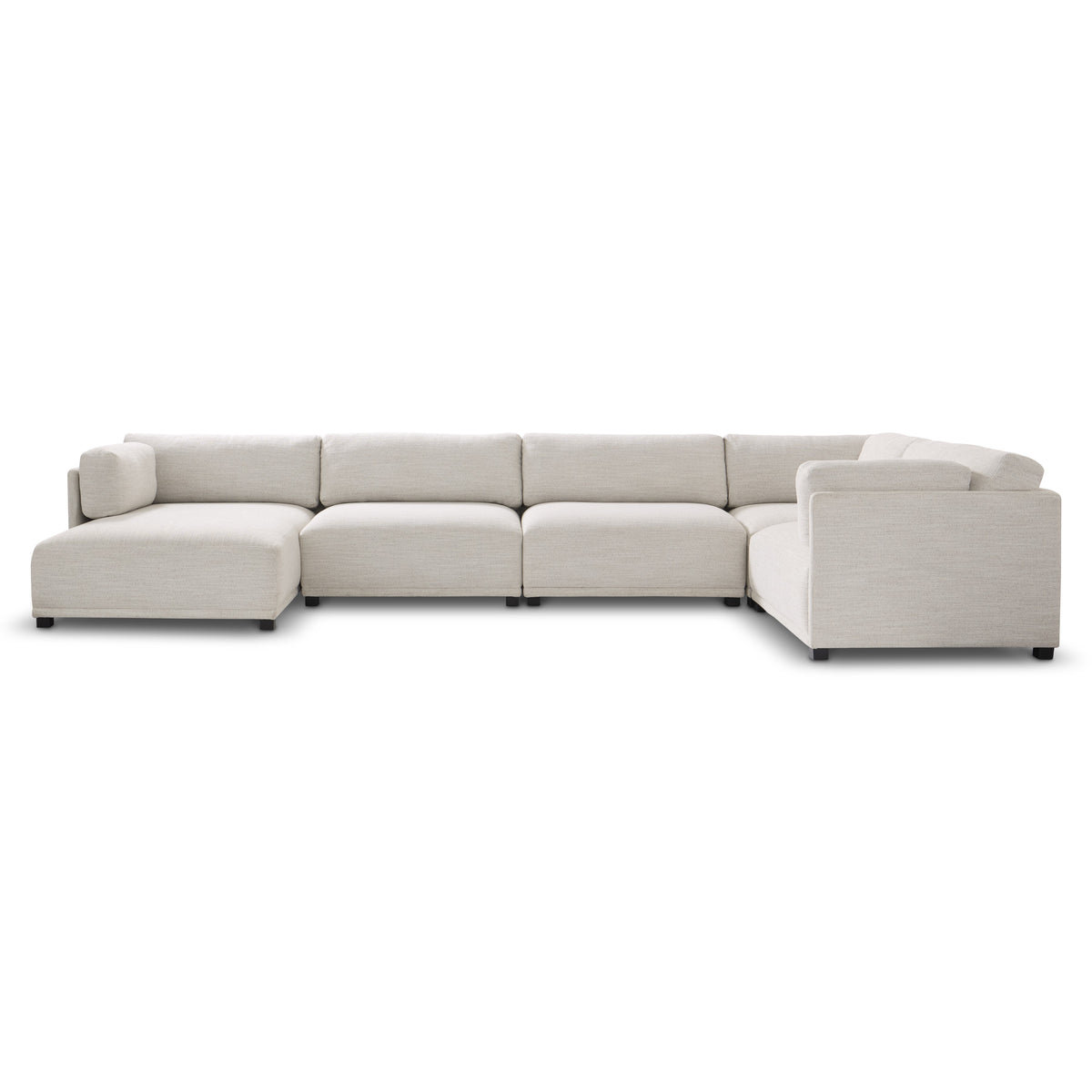 Parker 5-Piece Left Facing Fabric Sectional by Bernhardt