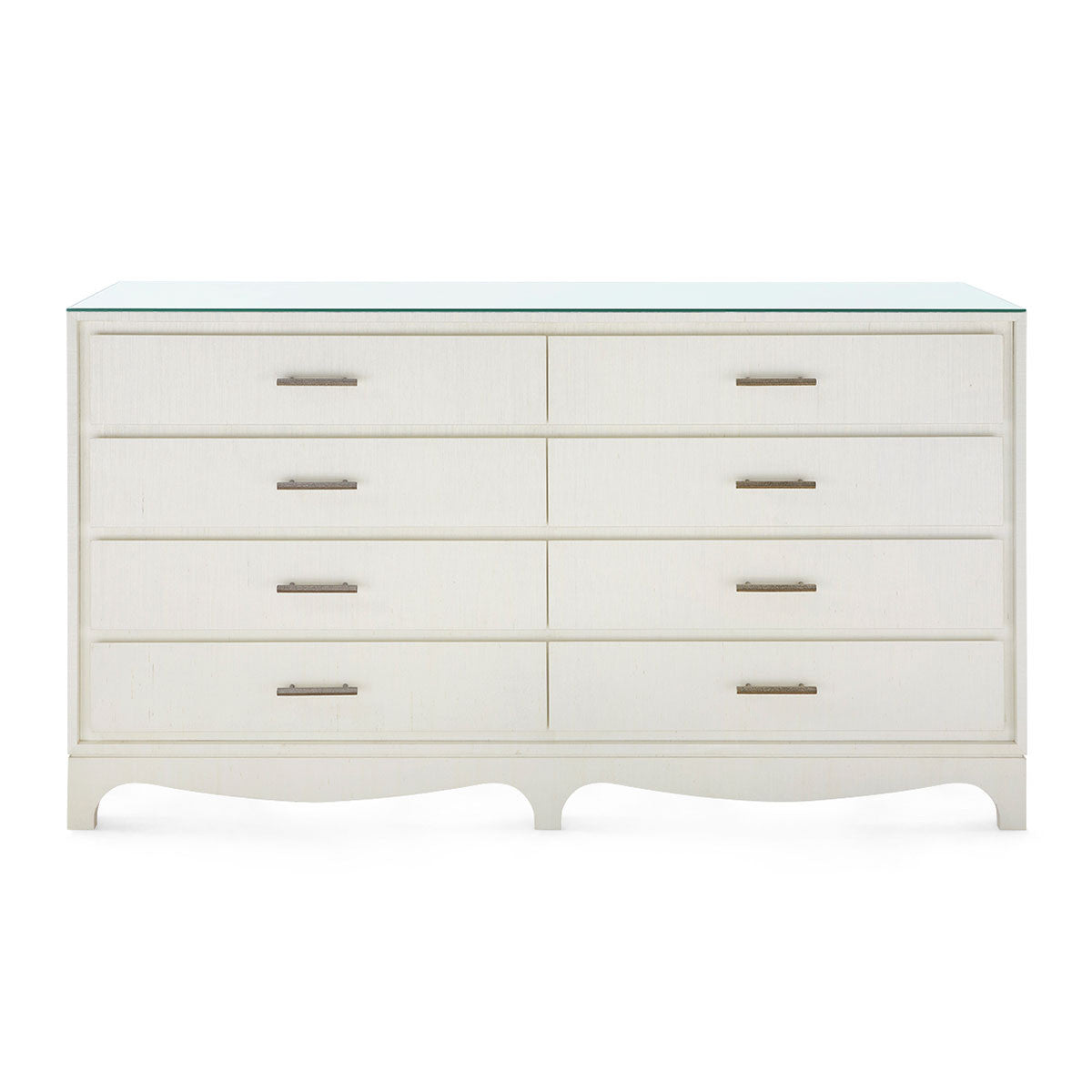 Barrett Extra Large 8-Drawer with Glass Top