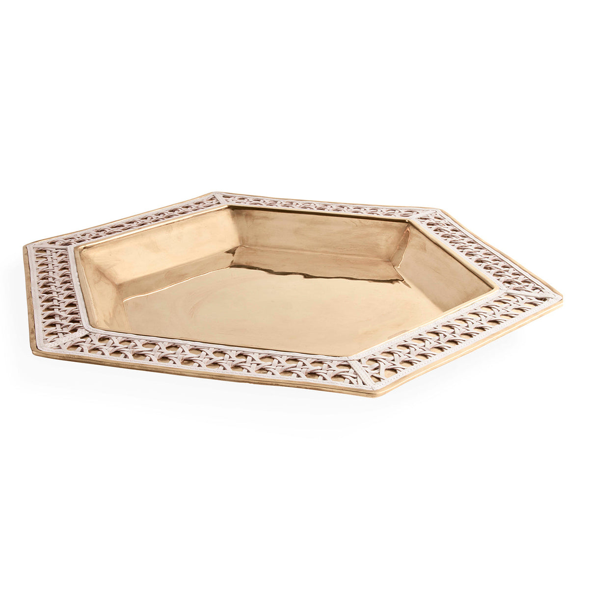 Basketweave Serving Tray