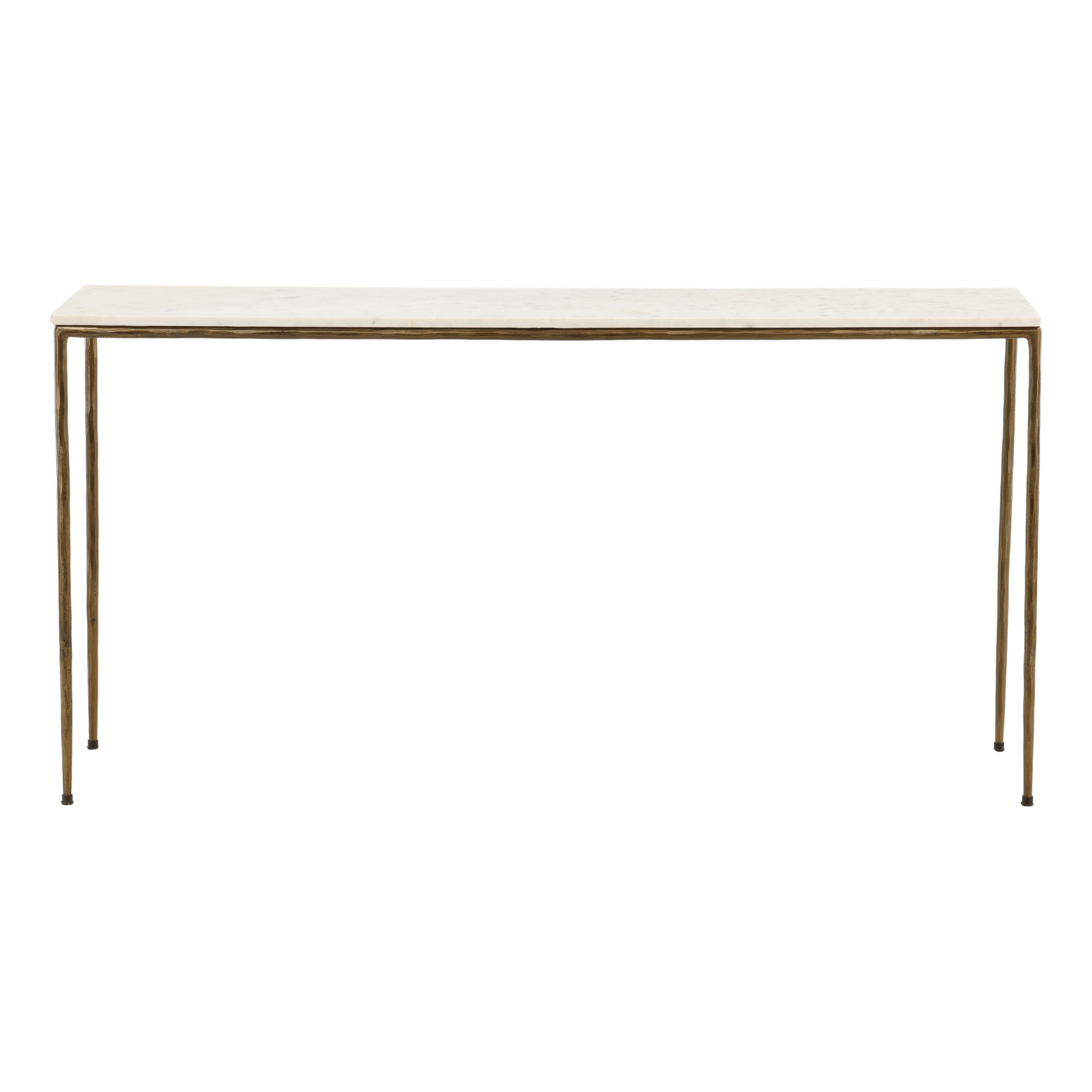 Phentius Console Table - Antique Brass