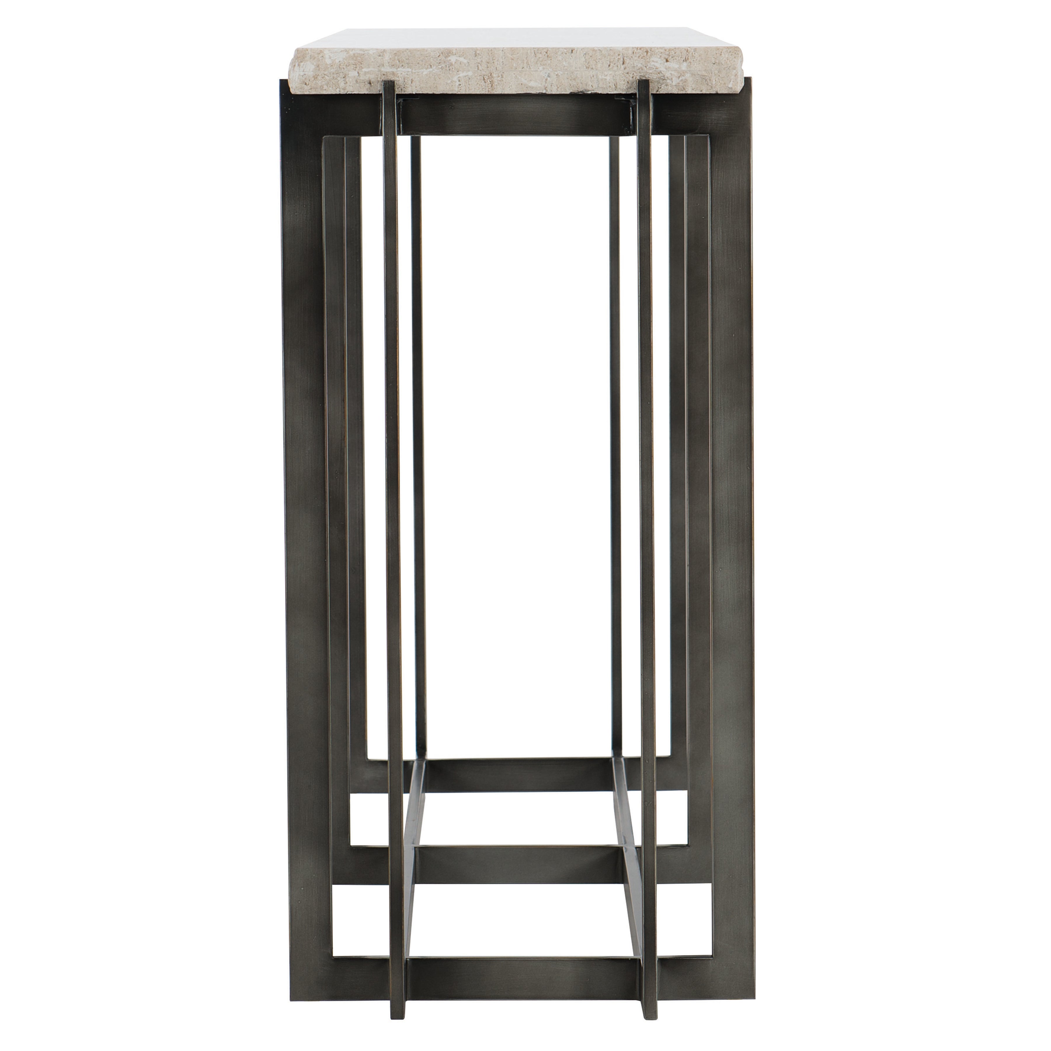 Hathaway Metal Console Table by Bernhardt