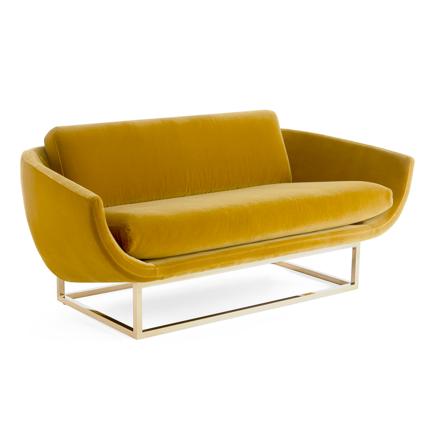 Beaumont 64" Settee Sofas Jonathan Adler , Black Friday Sale Jonathan Adler Furniture Sale, Old Bones Co, Mid Century Furniture Sale, Four Hands Furniture, Black Friday Sale Beaumont 64" Settee,Gus Sale, Perigold Beaumont 64" Settee Sofas Black Friday Sale , Perigold Sale Beaumont 64" Settee,Beaumont 64" Settee Lulu and Georgia, Burke Decor Sale Beaumont 64" Settee, www.oldbonesco.com