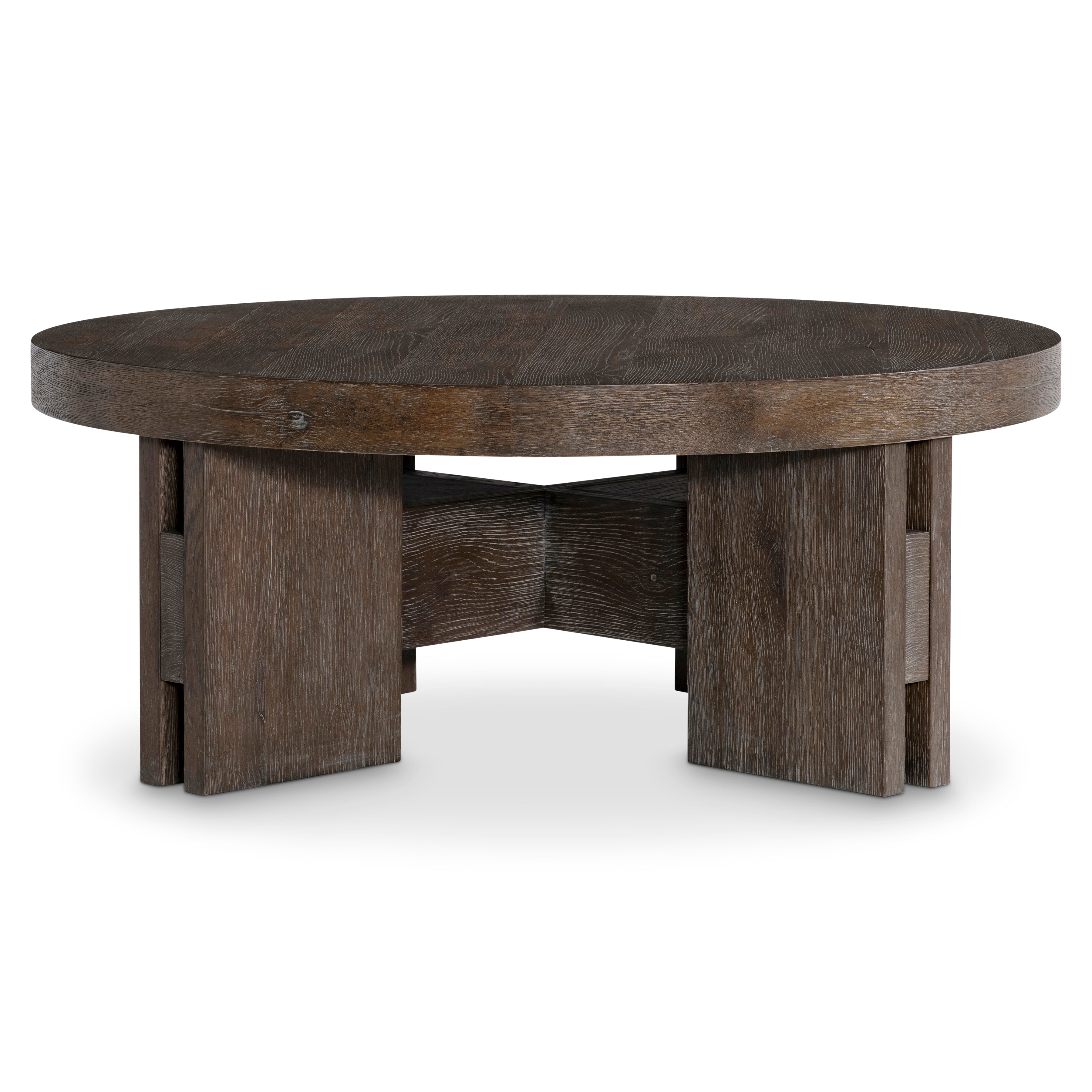 Outline Round Cocktail Table by Bernhardt
