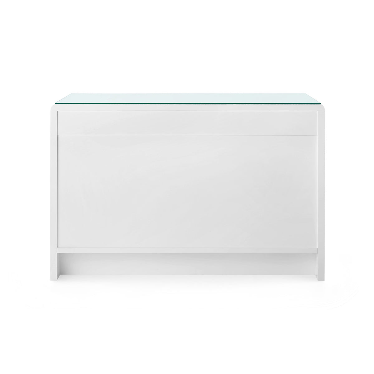 Bryant Linen Extra Large 6-Drawer with Glass Top