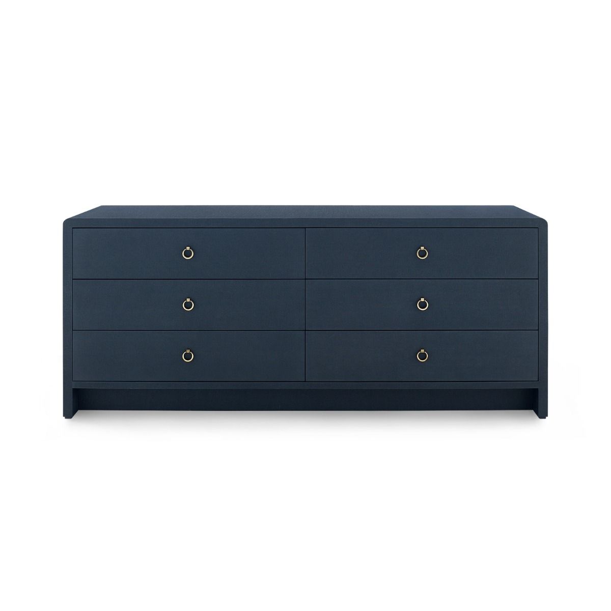 Bryant Linen Extra Wide Large 6-Drawer - Blue Steel Bryant Linen Extra Wide Large 6-Drawer - Blue Steel