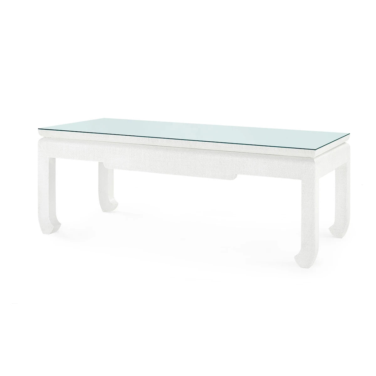 Bethany Coffee Table with Glass Top