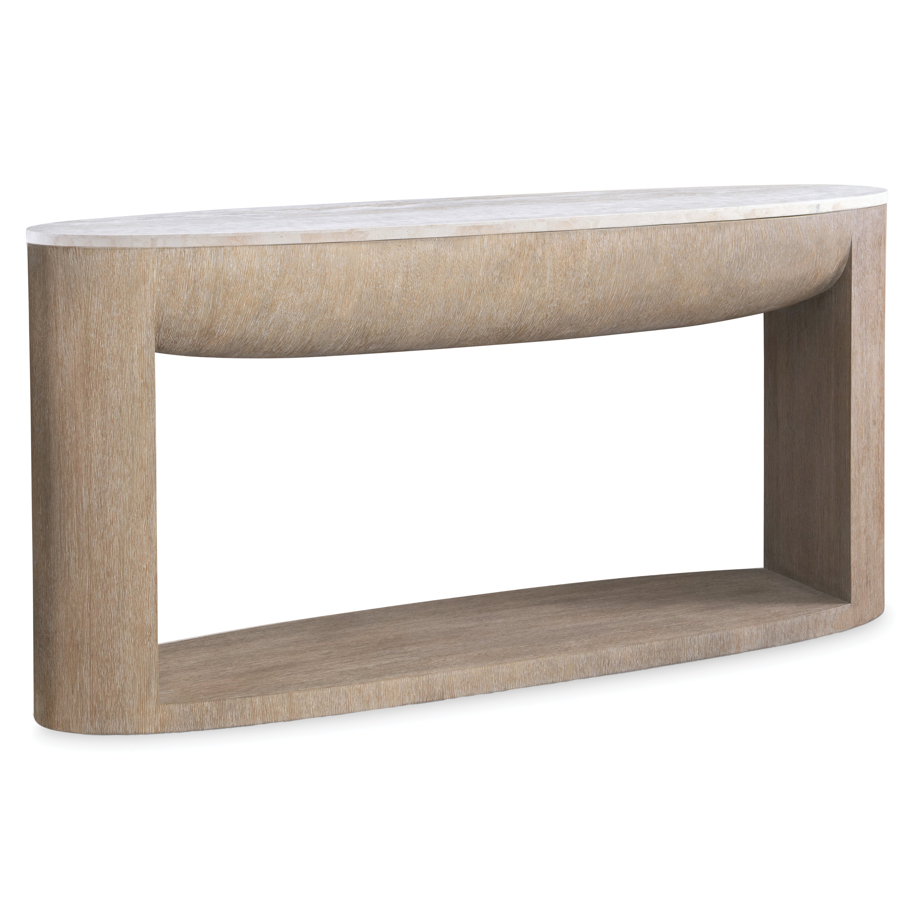 Loggia Oval Console Table by Bernhardt