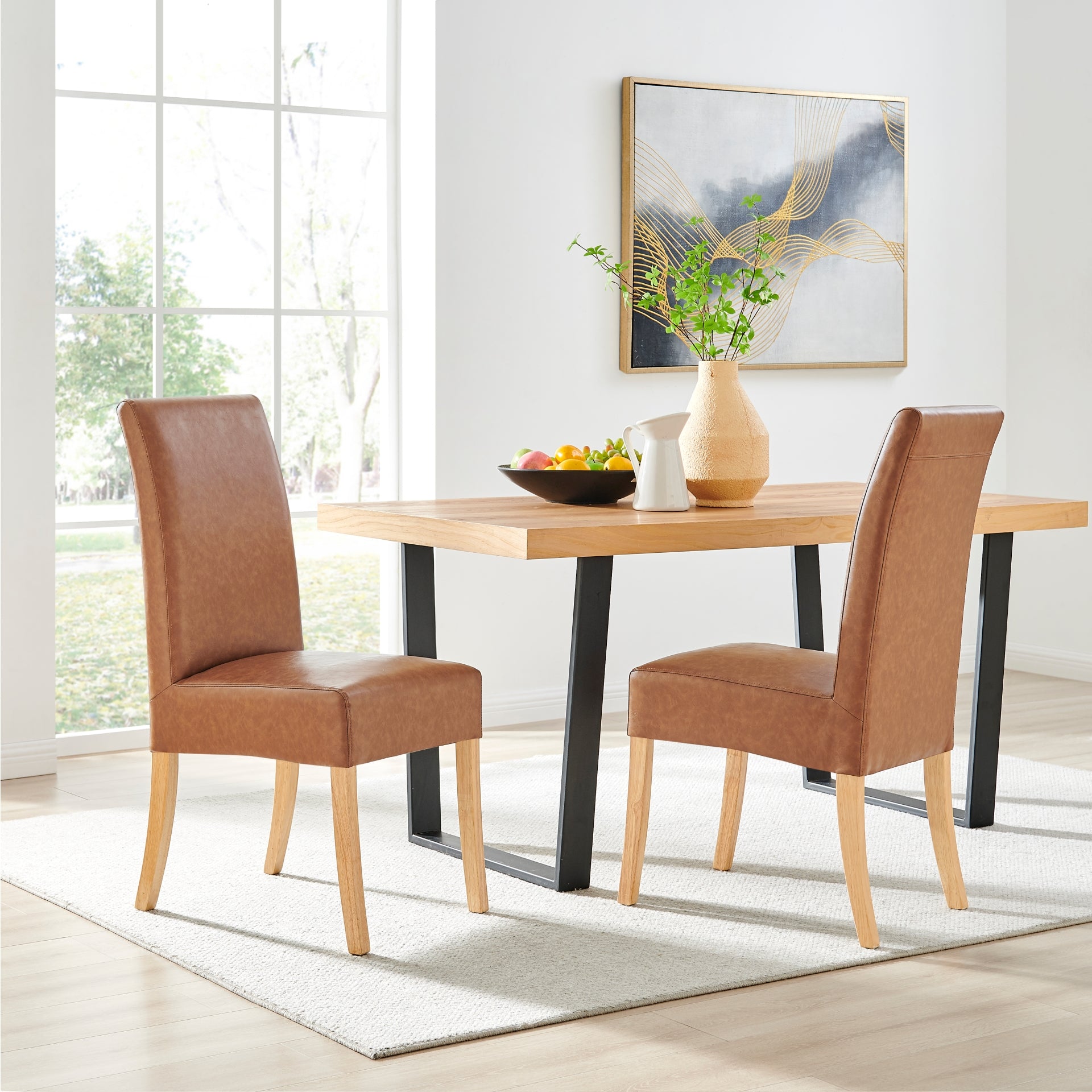 Valencia Faux Leather Dining Side Chair - Set of 2 Dining Chairs NPD , Black Friday Sale NPD Furniture Sale, Old Bones Co, Mid Century Furniture Sale, Four Hands Furniture, Black Friday Sale Valencia Faux Leather Dining Side Chair - Set of 2,Gus Sale, Perigold Valencia Faux Leather Dining Side Chair - Set of 2 Dining Chairs Black Friday Sale , Perigold Sale Valencia Faux Leather Dining Side Chair - Set of 2,Valencia Faux Leather Dining Side Chair - Set of 2 Lulu and Georgia, Burke Decor Sale Valencia Faux L
