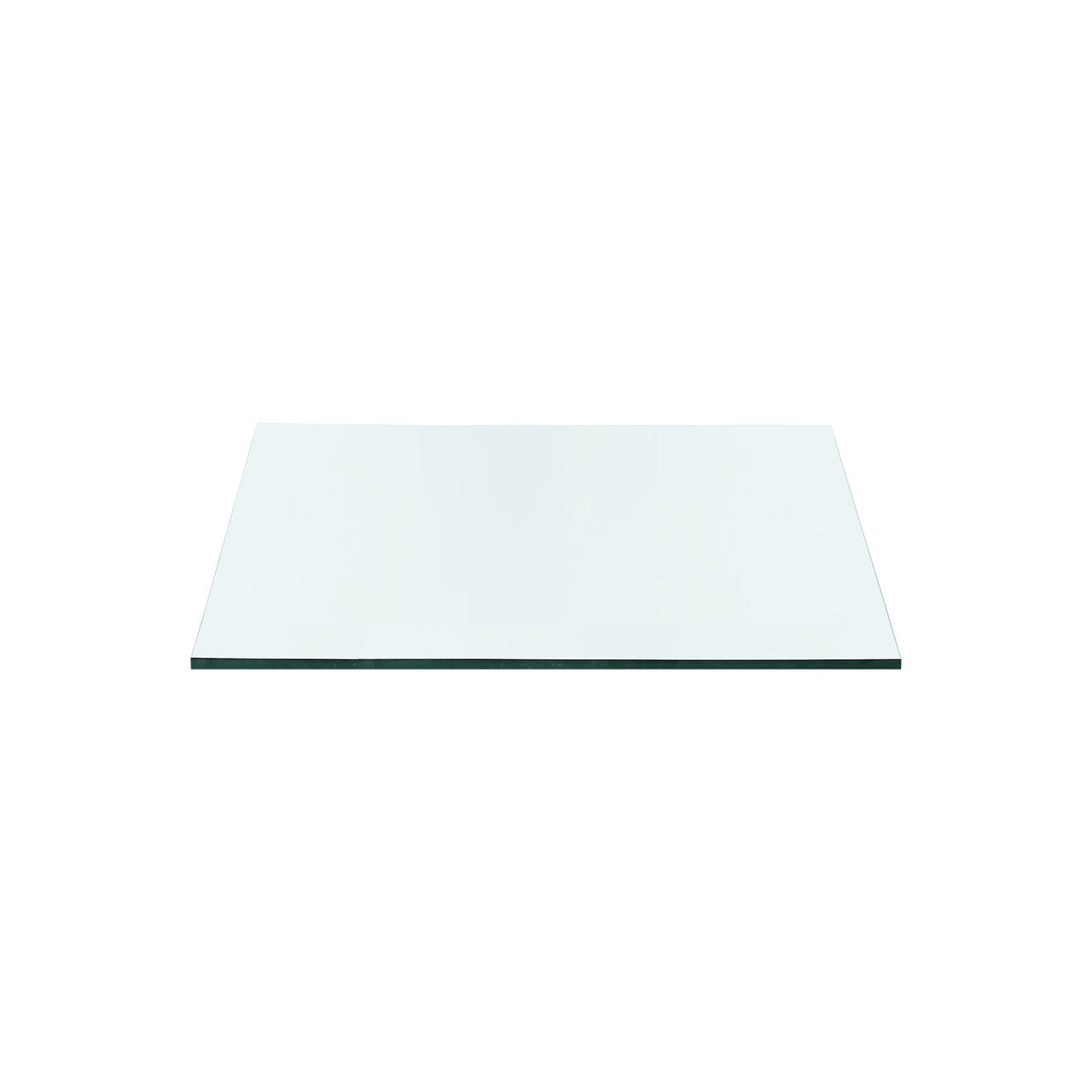 Camden 3-Drawer End Table Glass Top