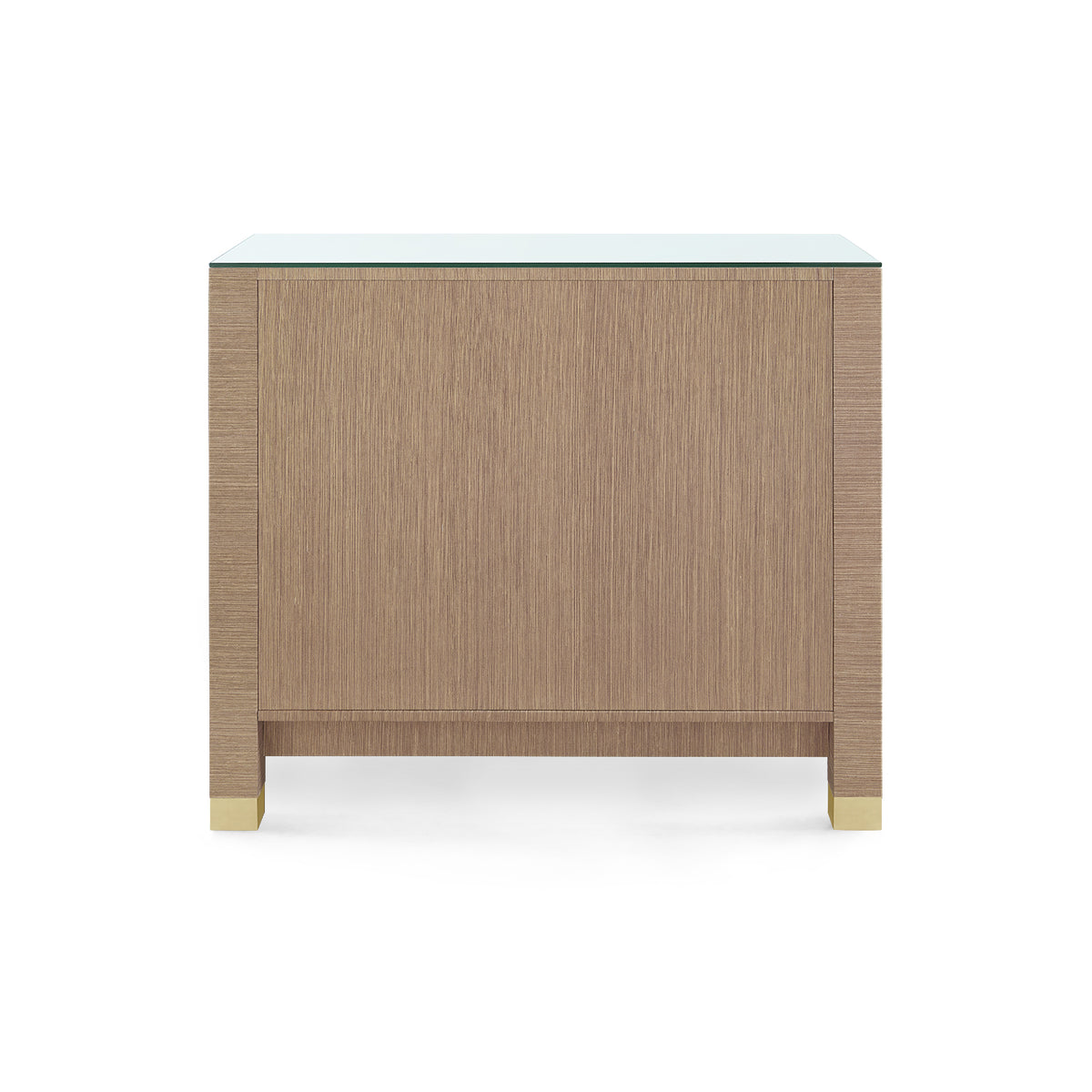 Camden Large 4-Drawer with Glass Top