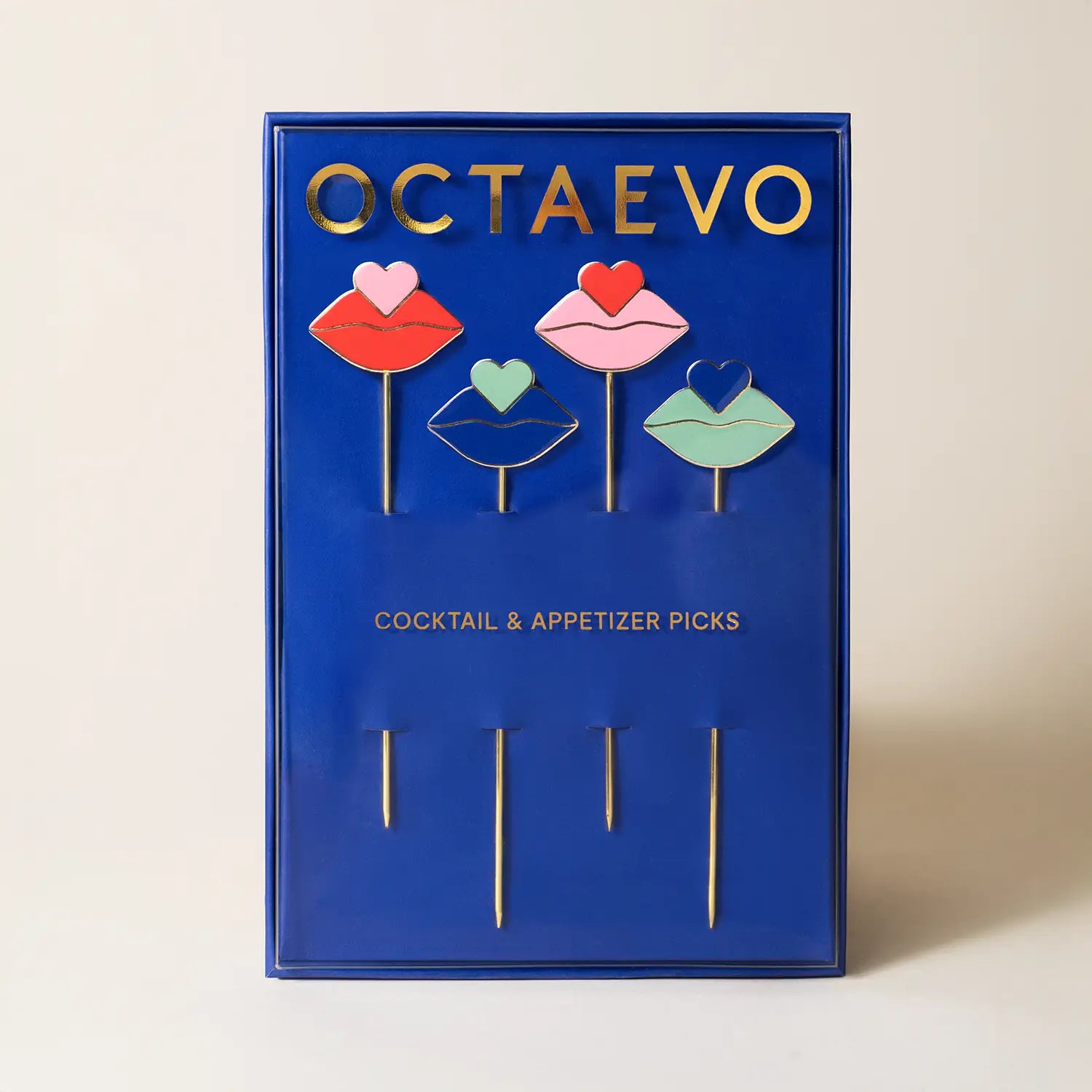 Octaevo Cocktail Picks - Beso (Set of 4)