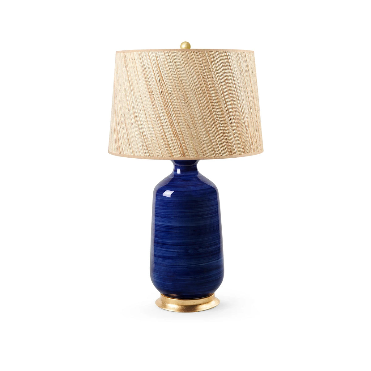 Carolyn Lamp with Shade 17-inch Papyrus - with Gold