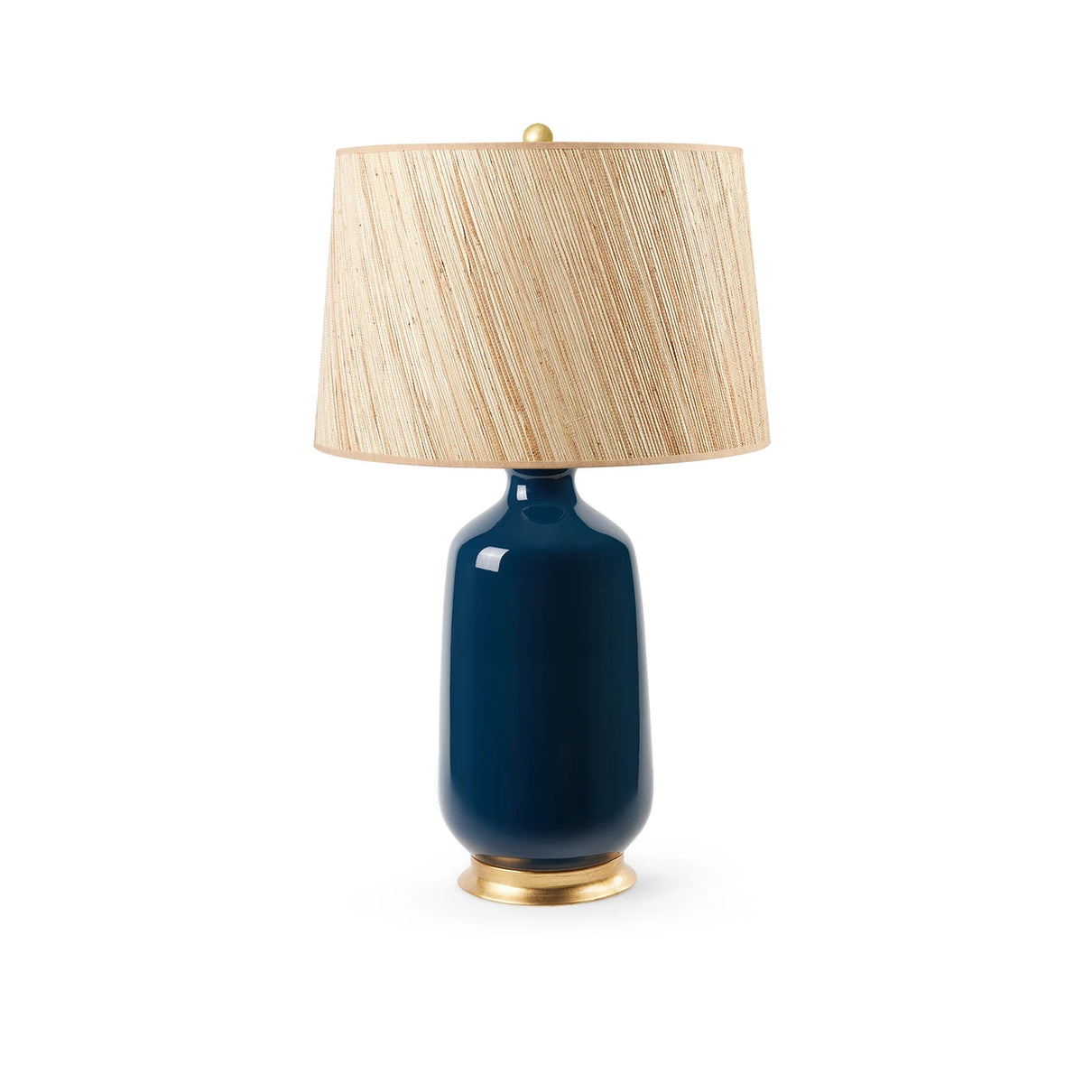 Carolyn Lamp with Shade 17-inch Papyrus - with Gold