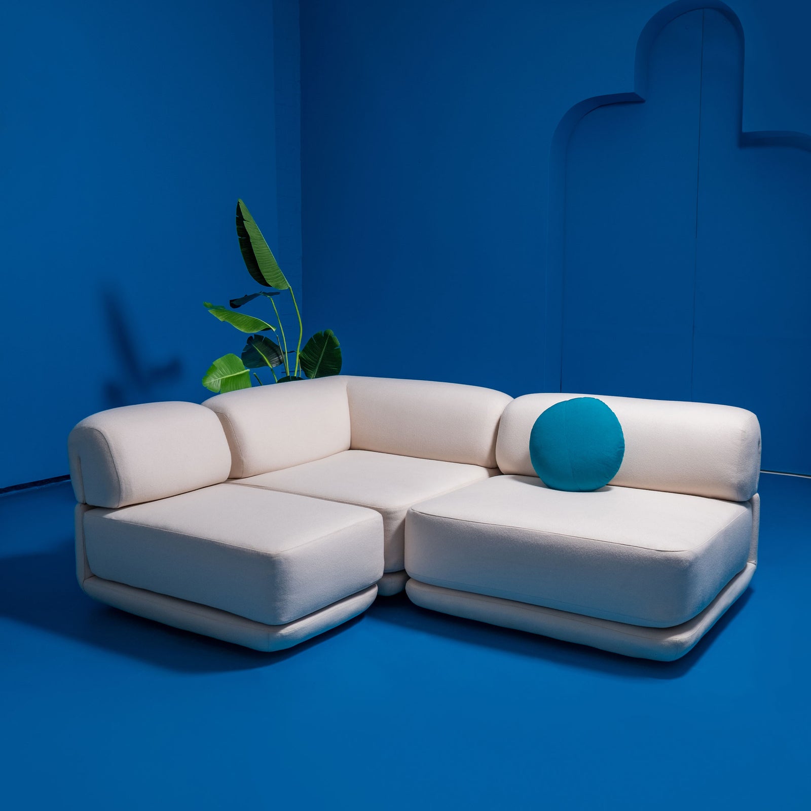 Slim Cube Ottoman