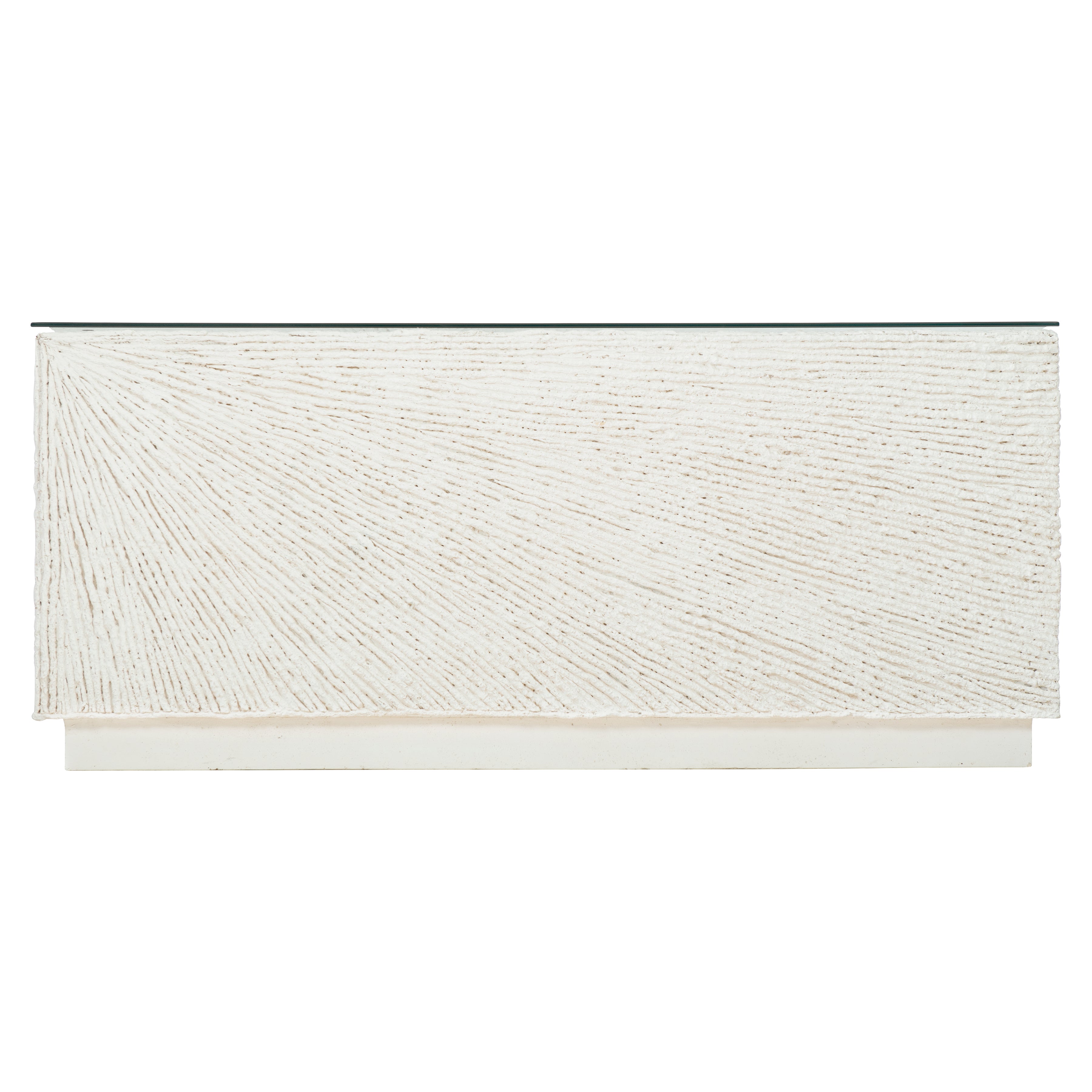 Tenerife Square Coco Twig Outdoor Cocktail Table by Bernhardt