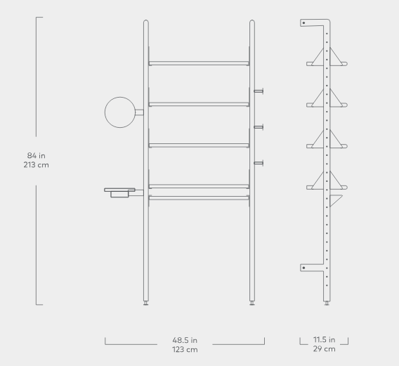 Branch-1 Display Unit Shelf Gus*     Four Hands, Mid Century Modern Furniture, Old Bones Furniture Company, Old Bones Co, Modern Mid Century, Designer Furniture, https://www.oldbonesco.com/