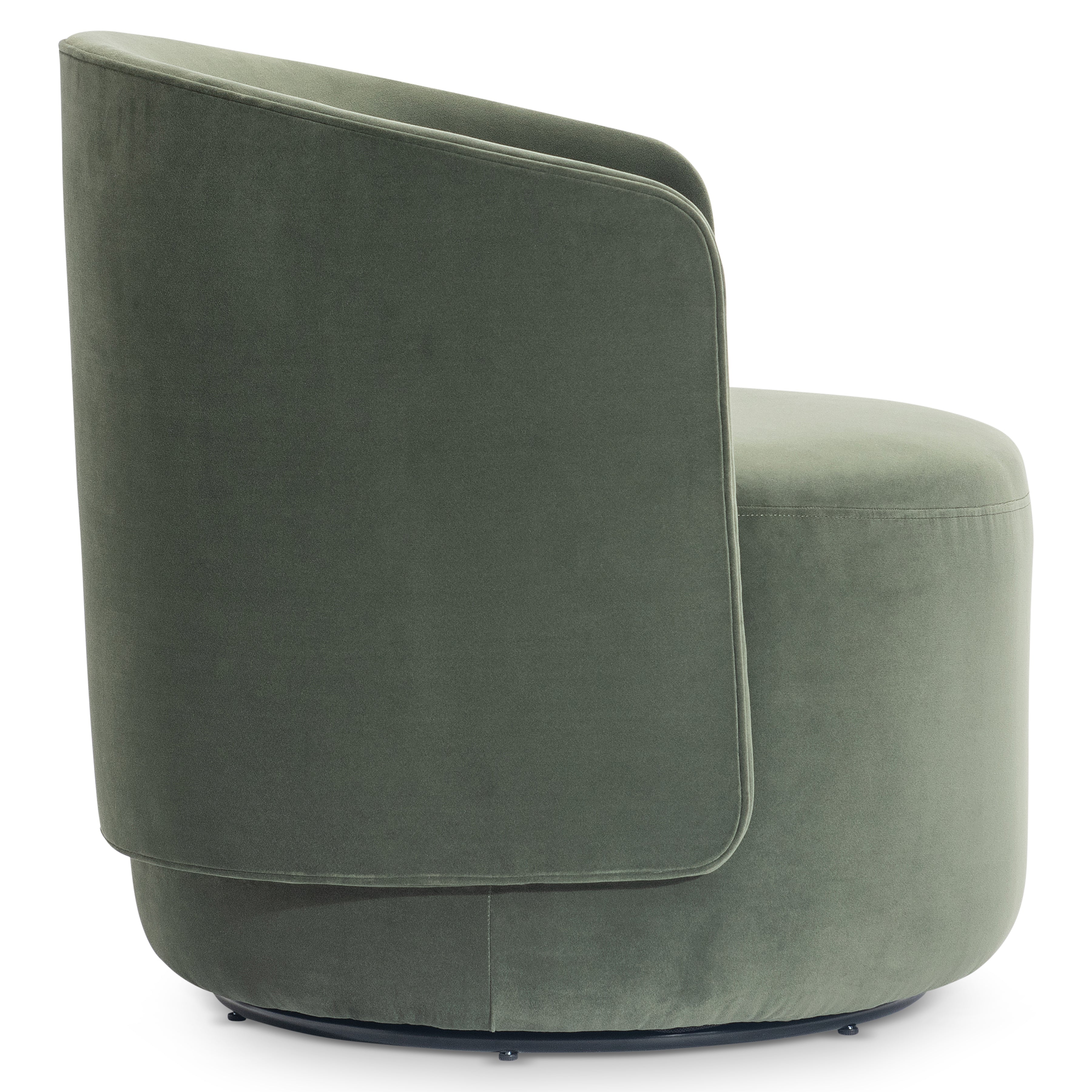 Crosby Fabric Swivel Chair by Bernhardt