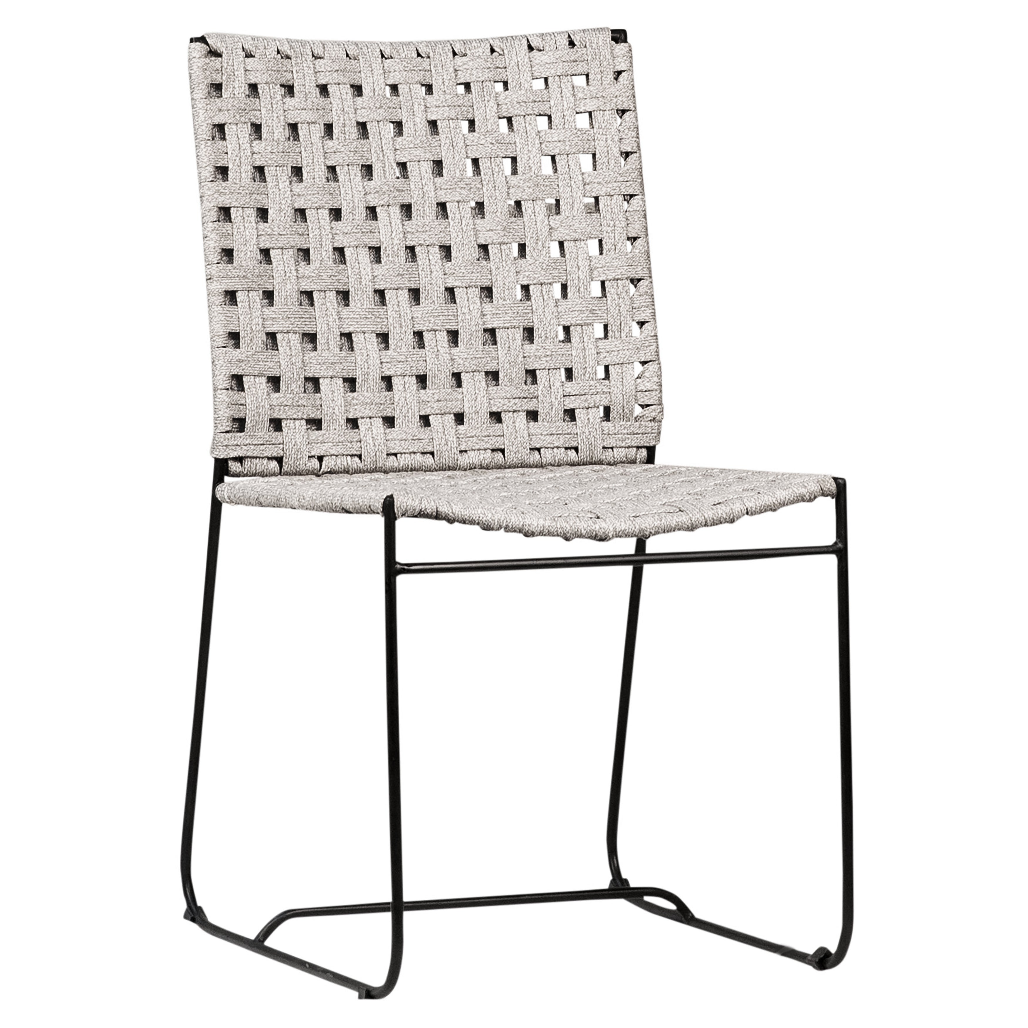 outdoor black wire chairs