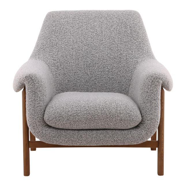 OB-39023 Chunky Boucle Fabric Occasional Chair