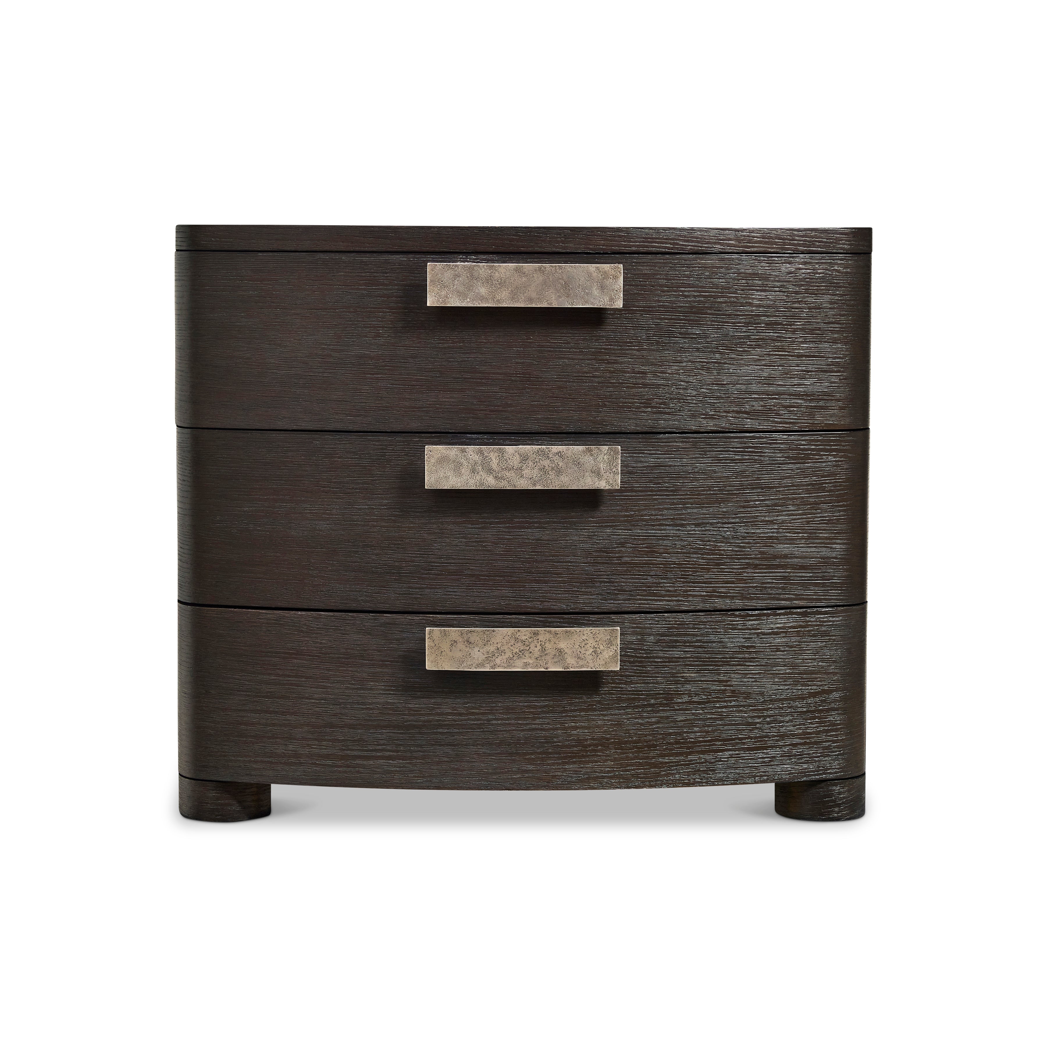Geneve 34" 3 Drawer Nightstand by Bernhardt
