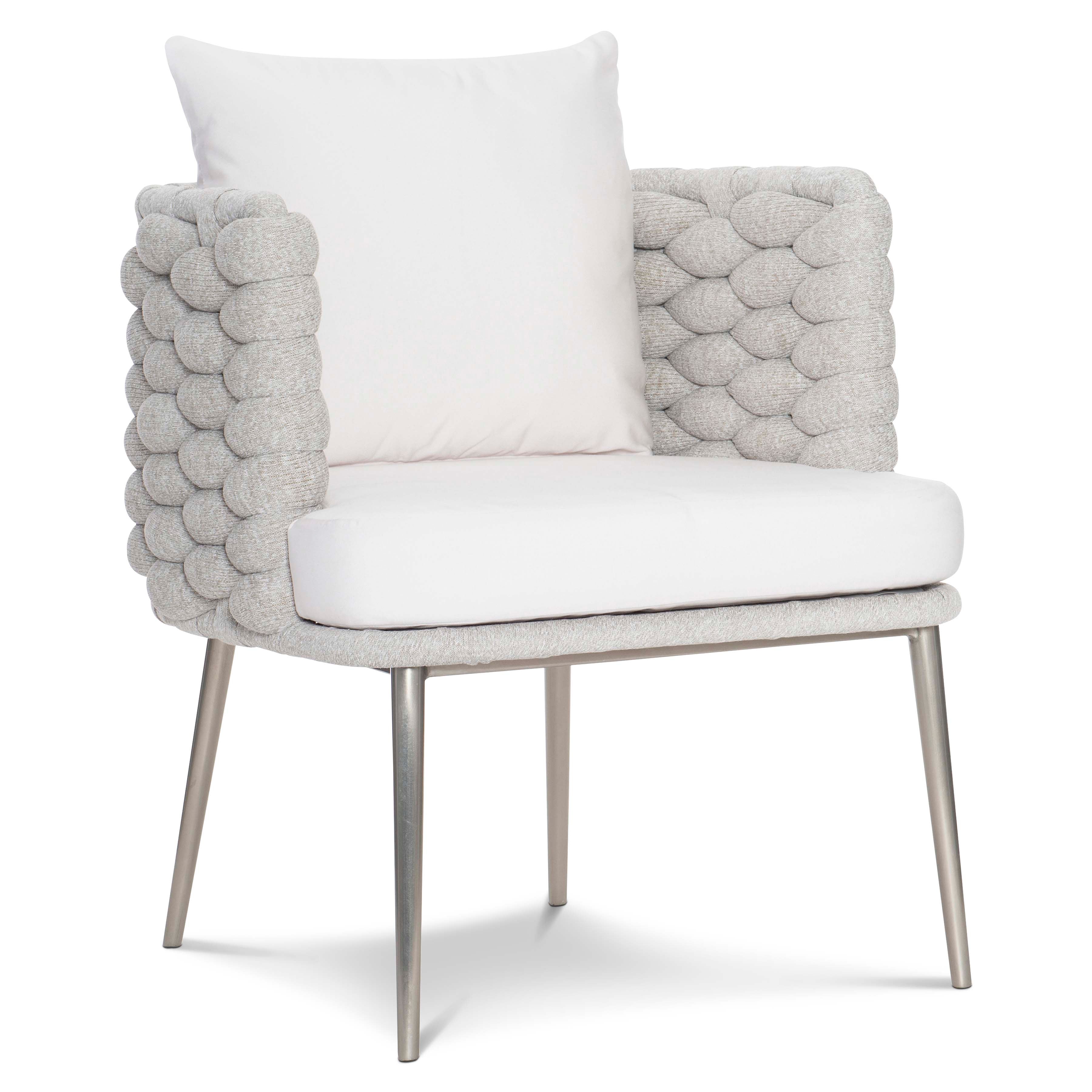 Santa Cruz Outdoor Arm Chair in Nordic Grey by Bernhardt