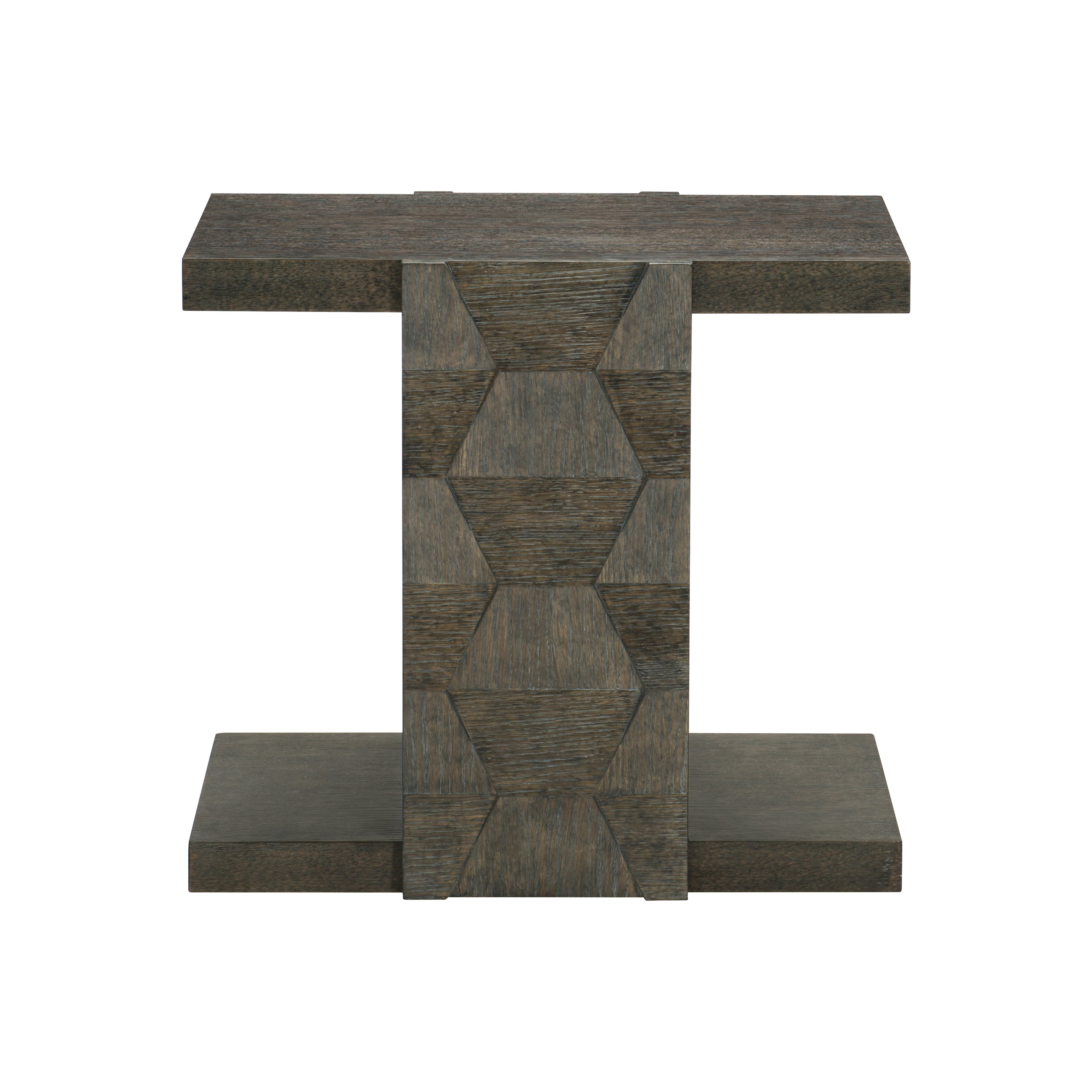 Linea Open Base End Table by Bernhardt