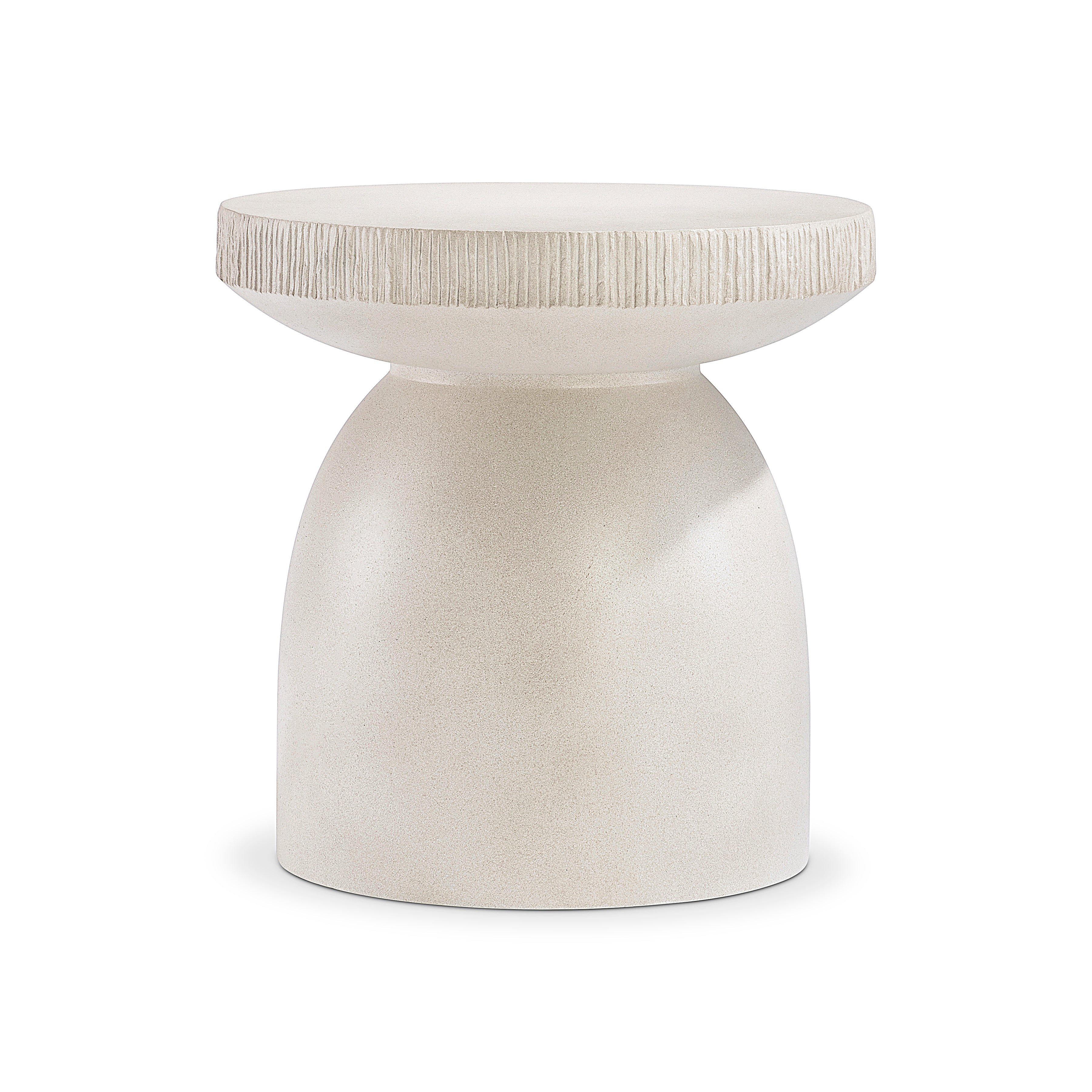 Antibes Pedestal Side Table by Bernhardt