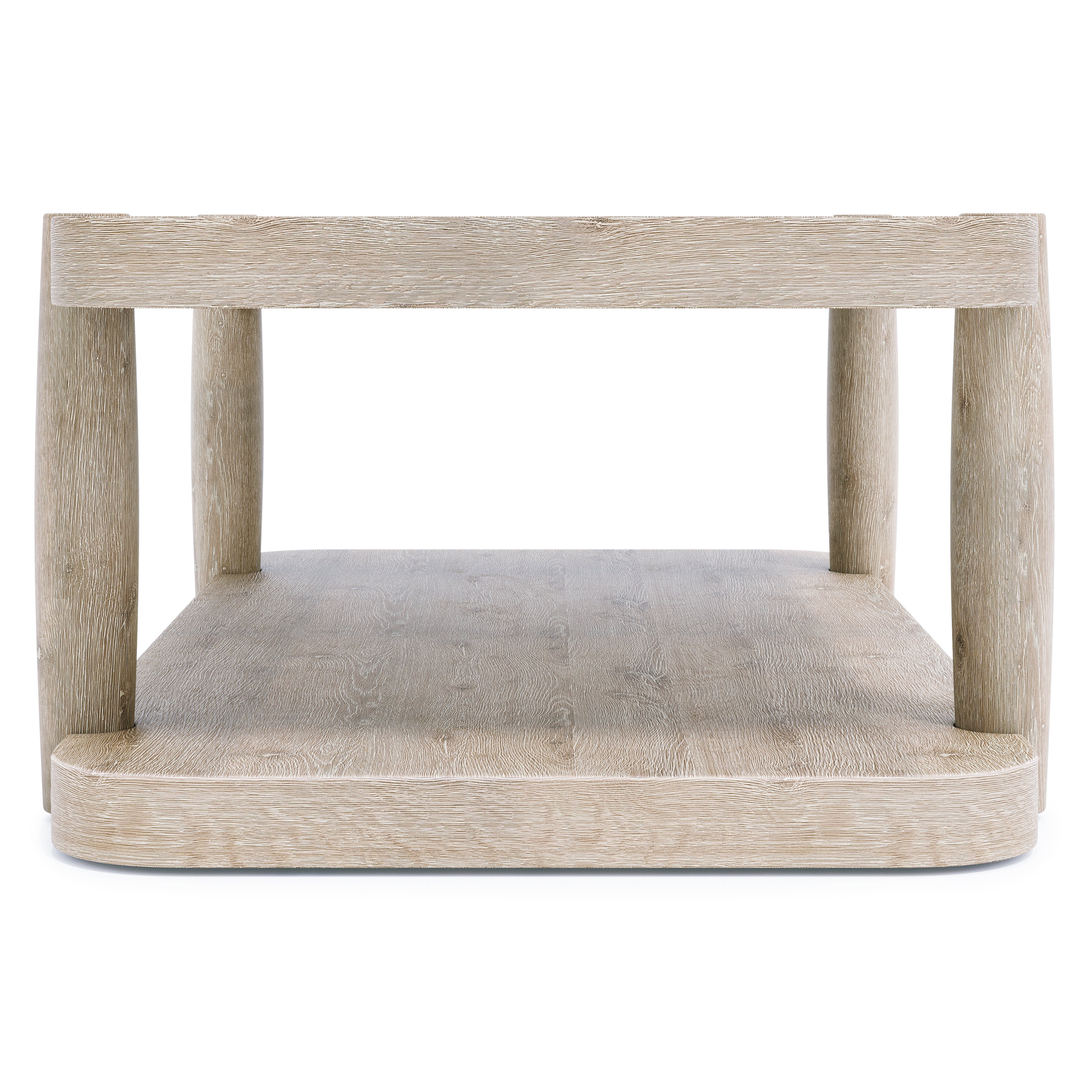 Antibes Rustic Oak Cocktail Table by Bernhardt