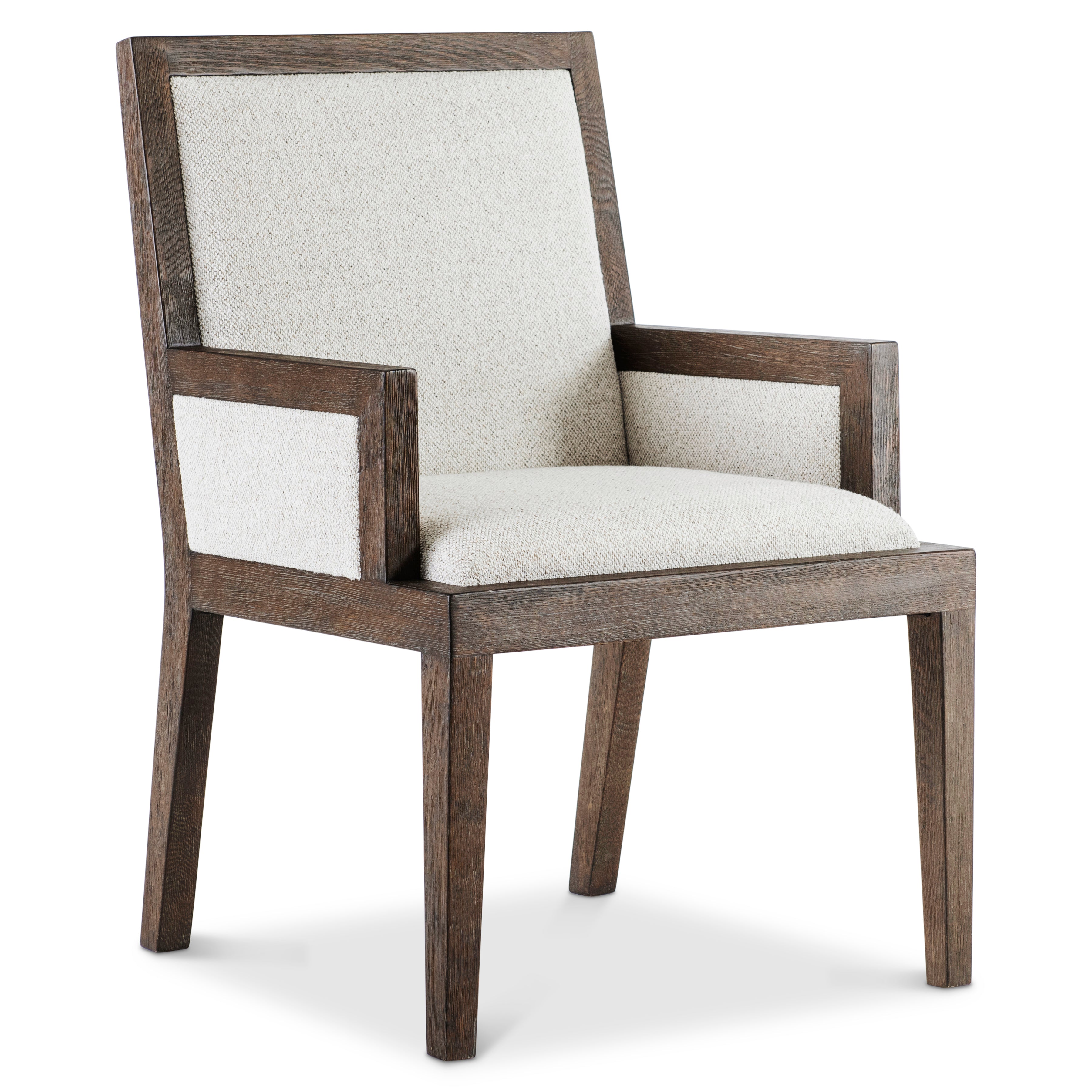 Outline Wooden Frame Arm Chair by Bernhardt