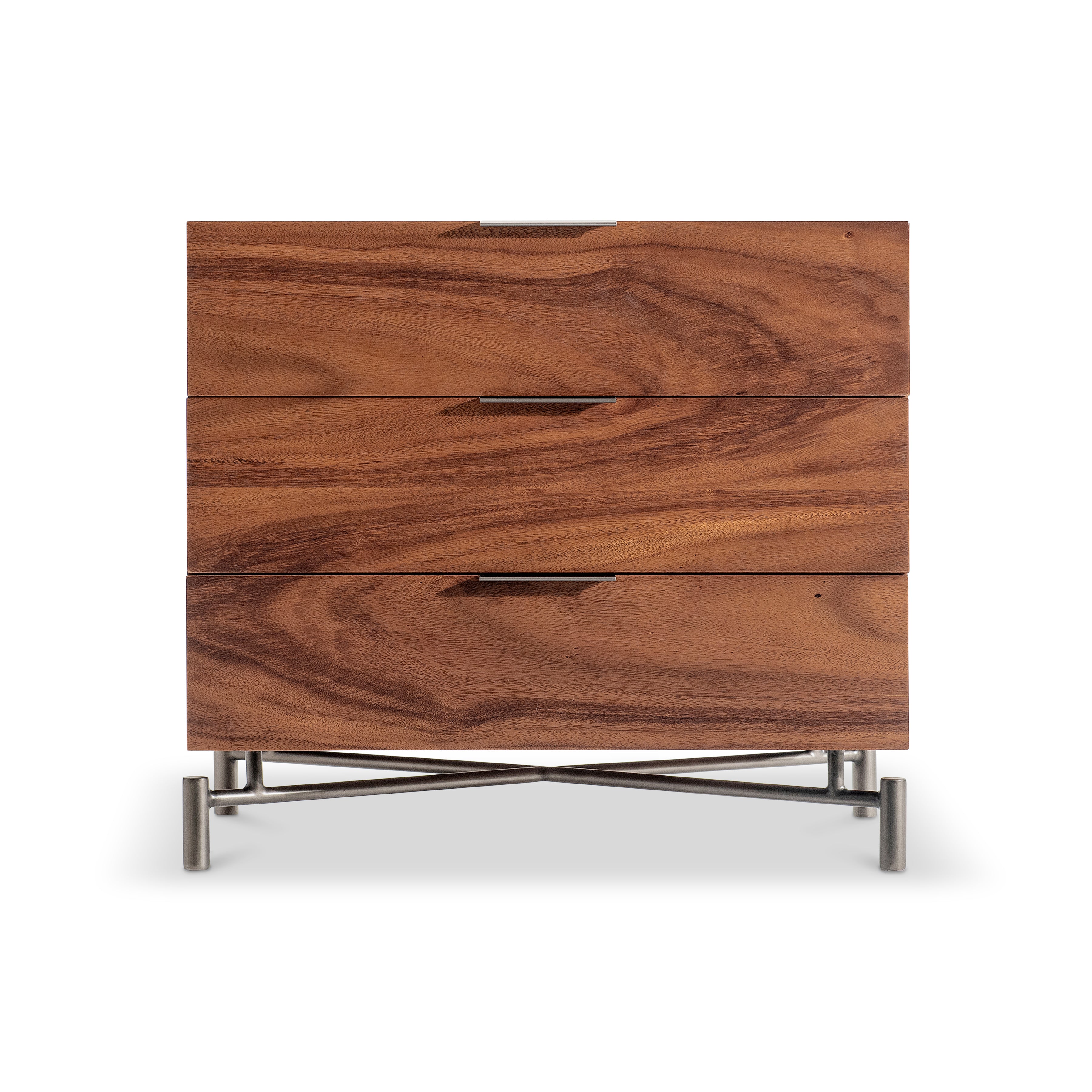 Brasea 3 Drawer Nightstand by Bernhardt